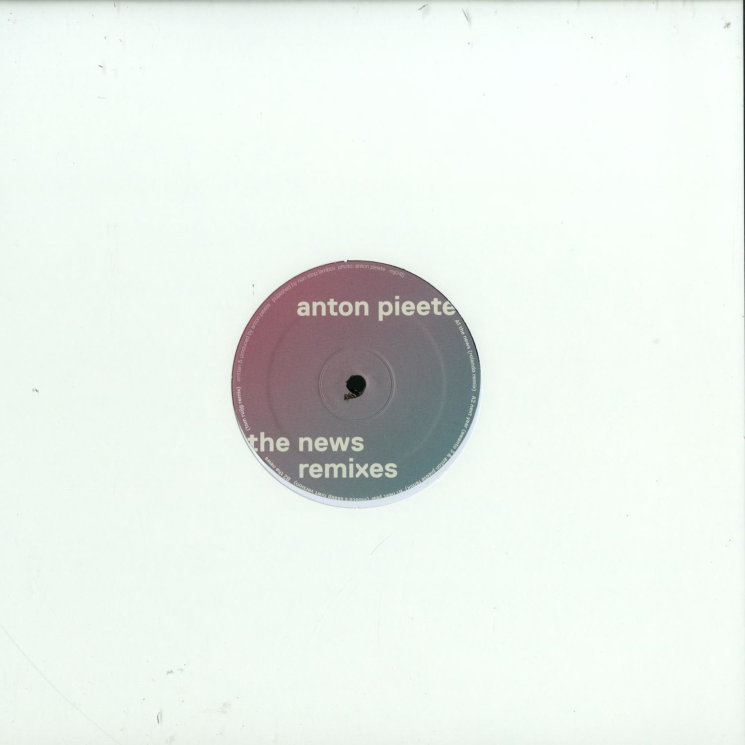 Anton Pieete - THE NEWS REMIXES