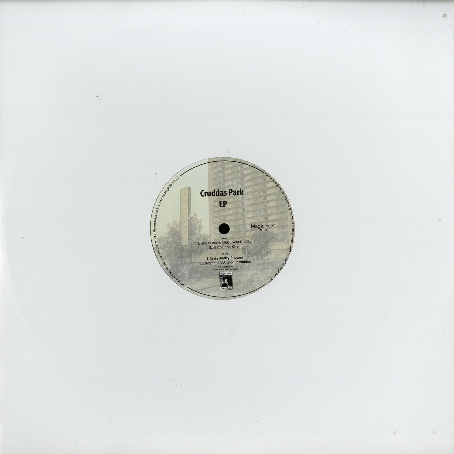 Various Artists - CRUDDAS PARK EP
