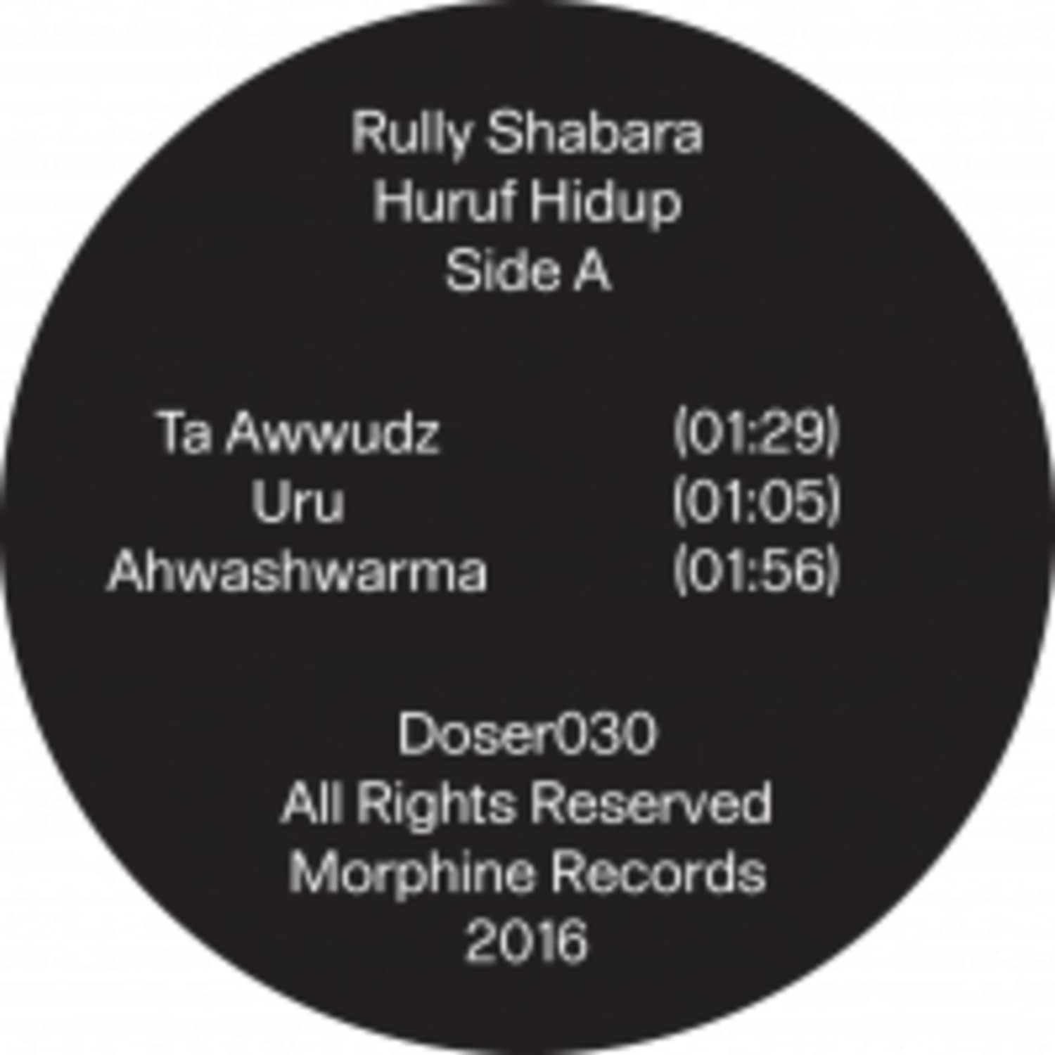 Rully Shabara - HURUF HIDUP 