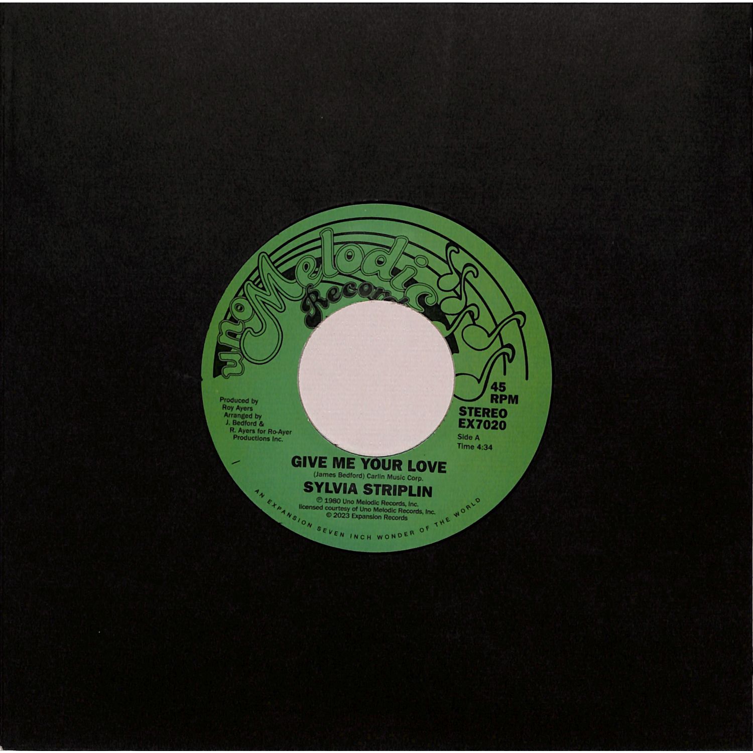 Sylvia Striplin - GIVE ME YOUR LOVE / YOU CANT TURN ME AWAY 