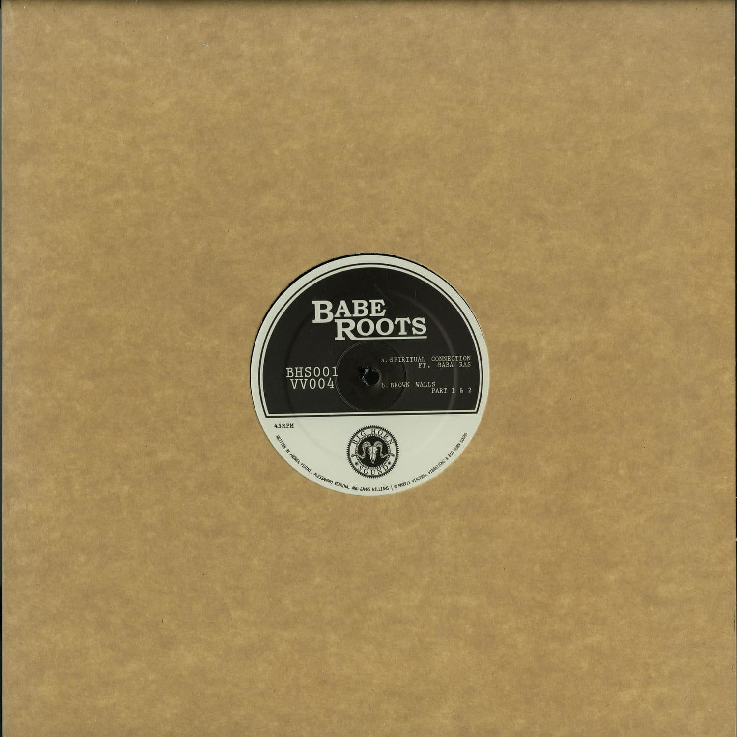 Babe Roots - SPIRITUAL CONNECTION / BROWN WALLS