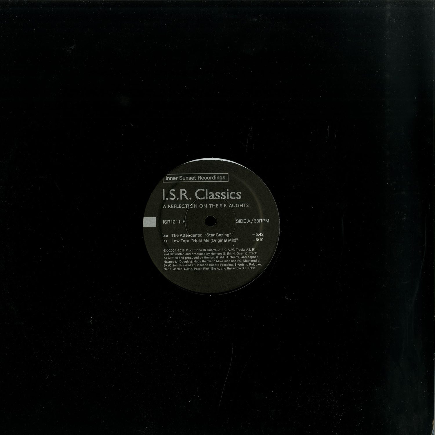 I.s.r. Classics - A REFLECTION ON THE S.F. AUGHTS EP