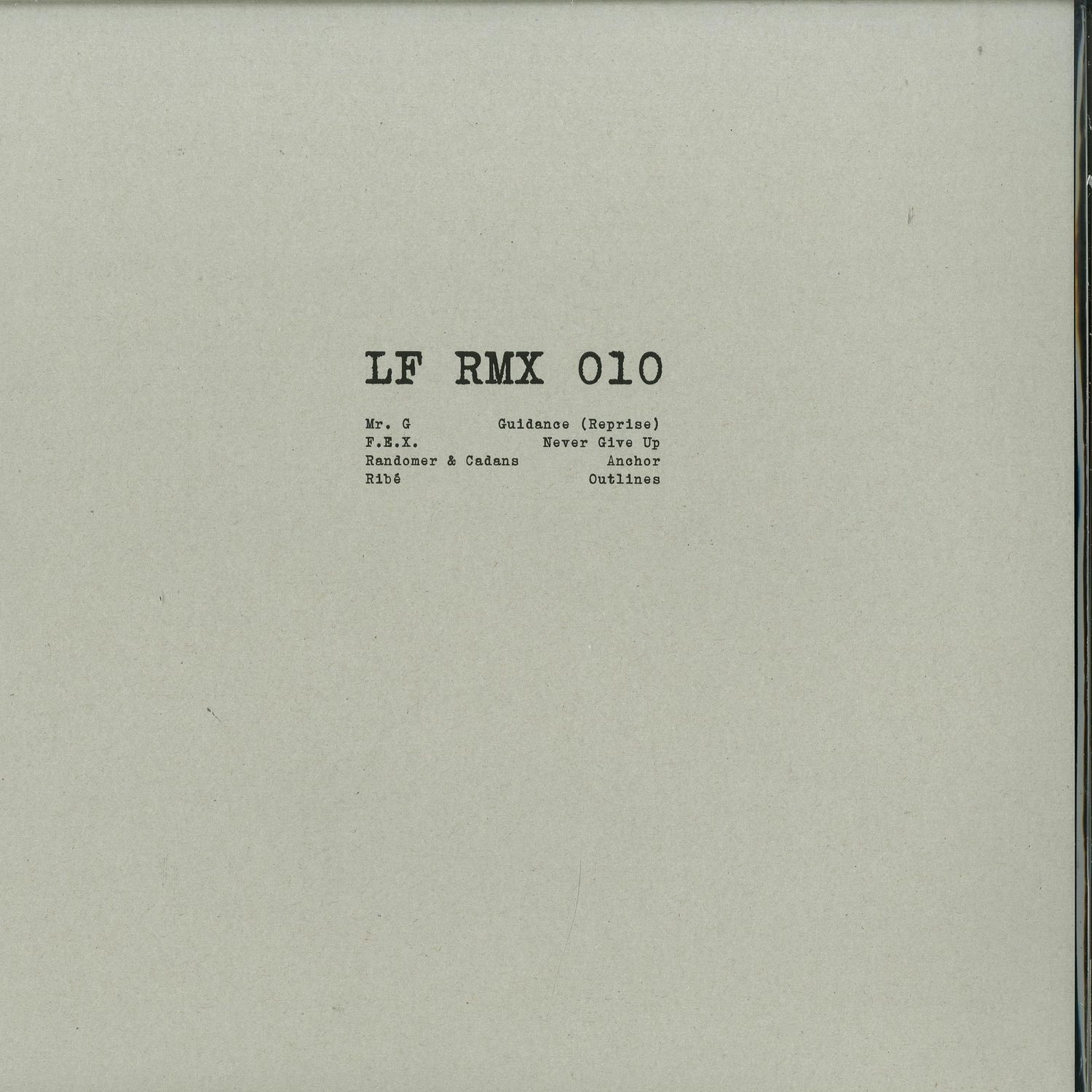 Various Artists - LF RMX 010 