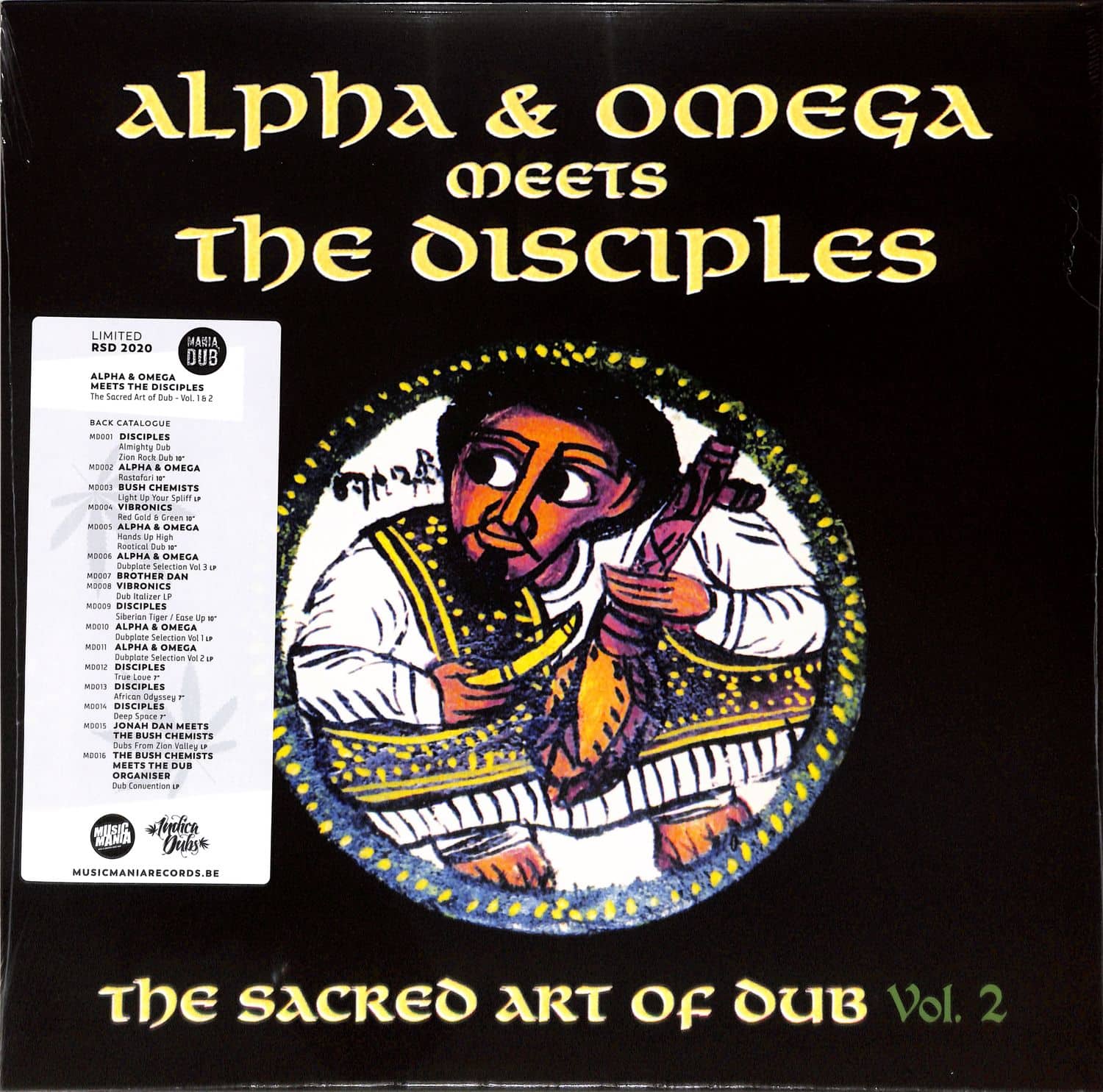 Alpha & Omega Meets The Disciples - SACRED ART OF DUB VOLUME 2 