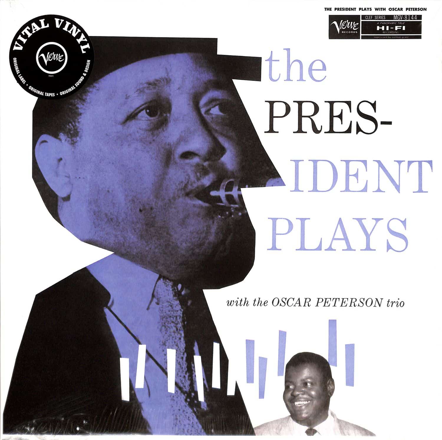 Lester Young & Oscar Peterson Trio - THE PRESIDENT PLAYS 