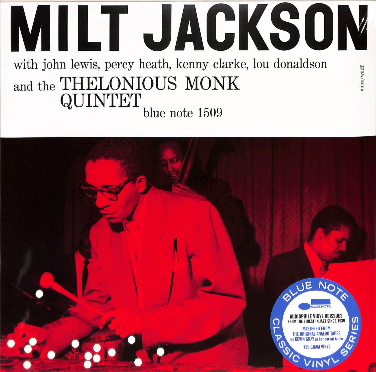 Milt Jackson - and the thelonious monk quintet (180g lp)