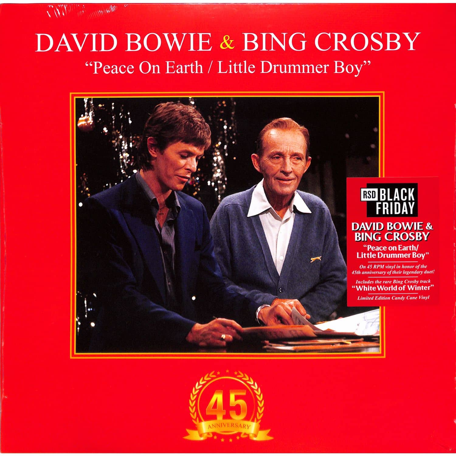 Bing Crosby & David Bowie - PEACE ON EARTH / LITTLE DRUMMER BOY 