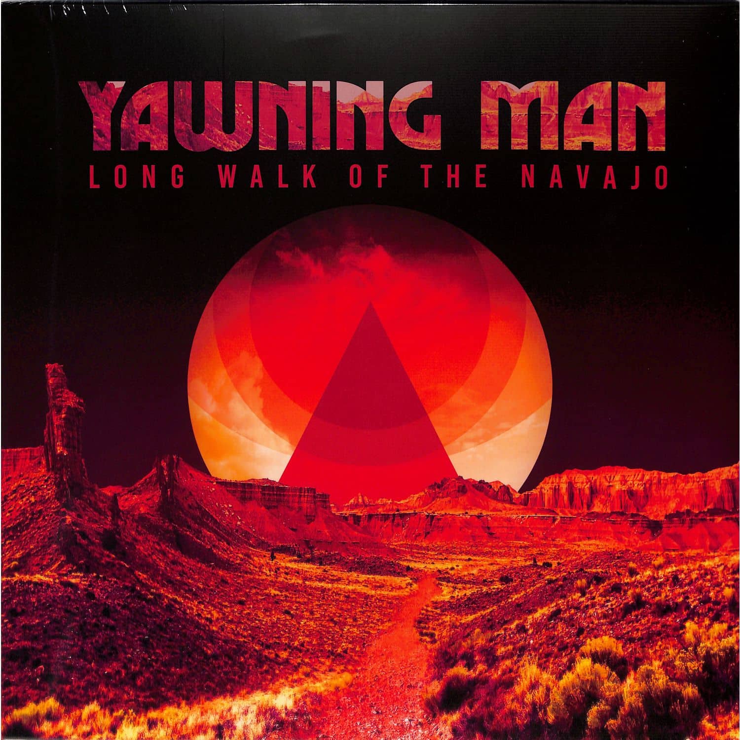 Yawning Man - LONG WALK OF THE NAVAJO 