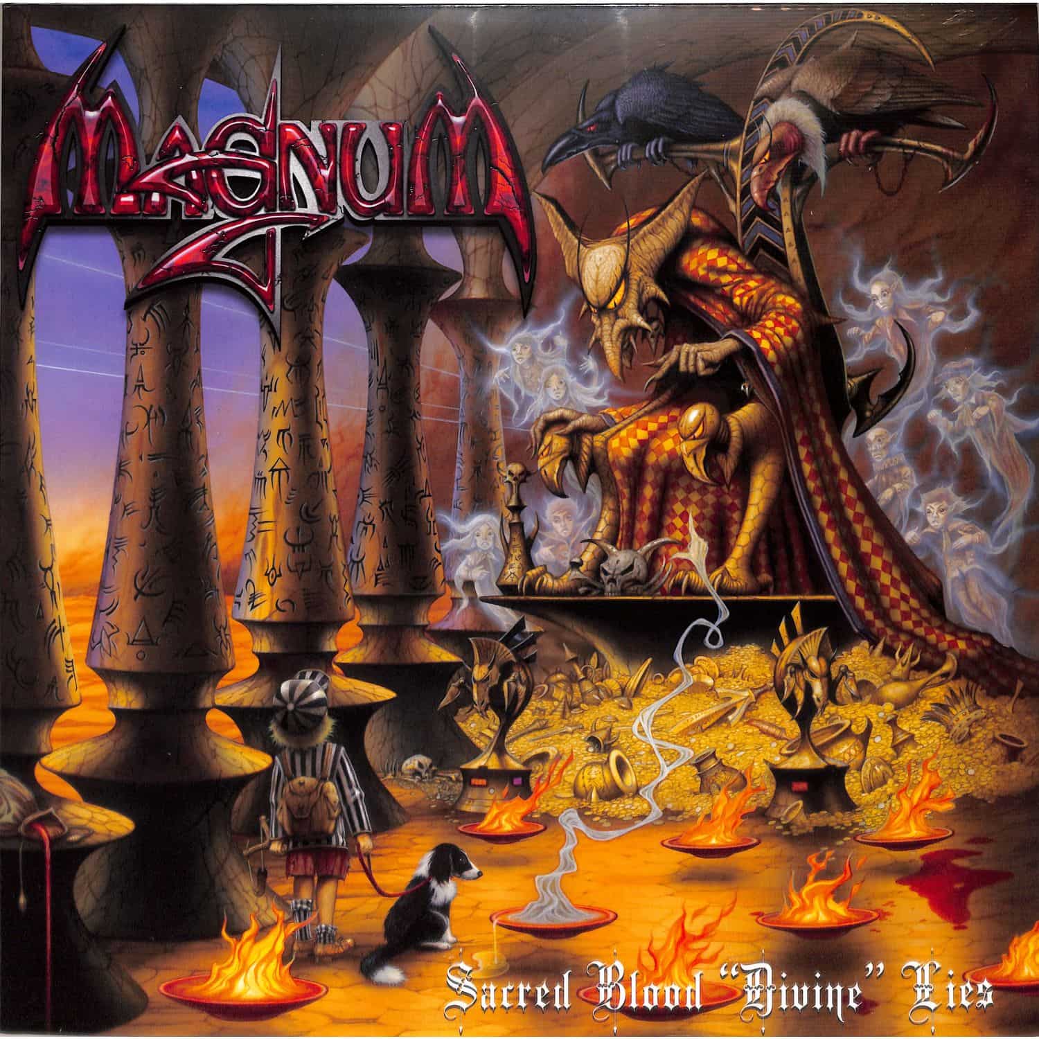 Magnum - SACRED BLOOD - DIVINE - LIES - SOLID RED - 