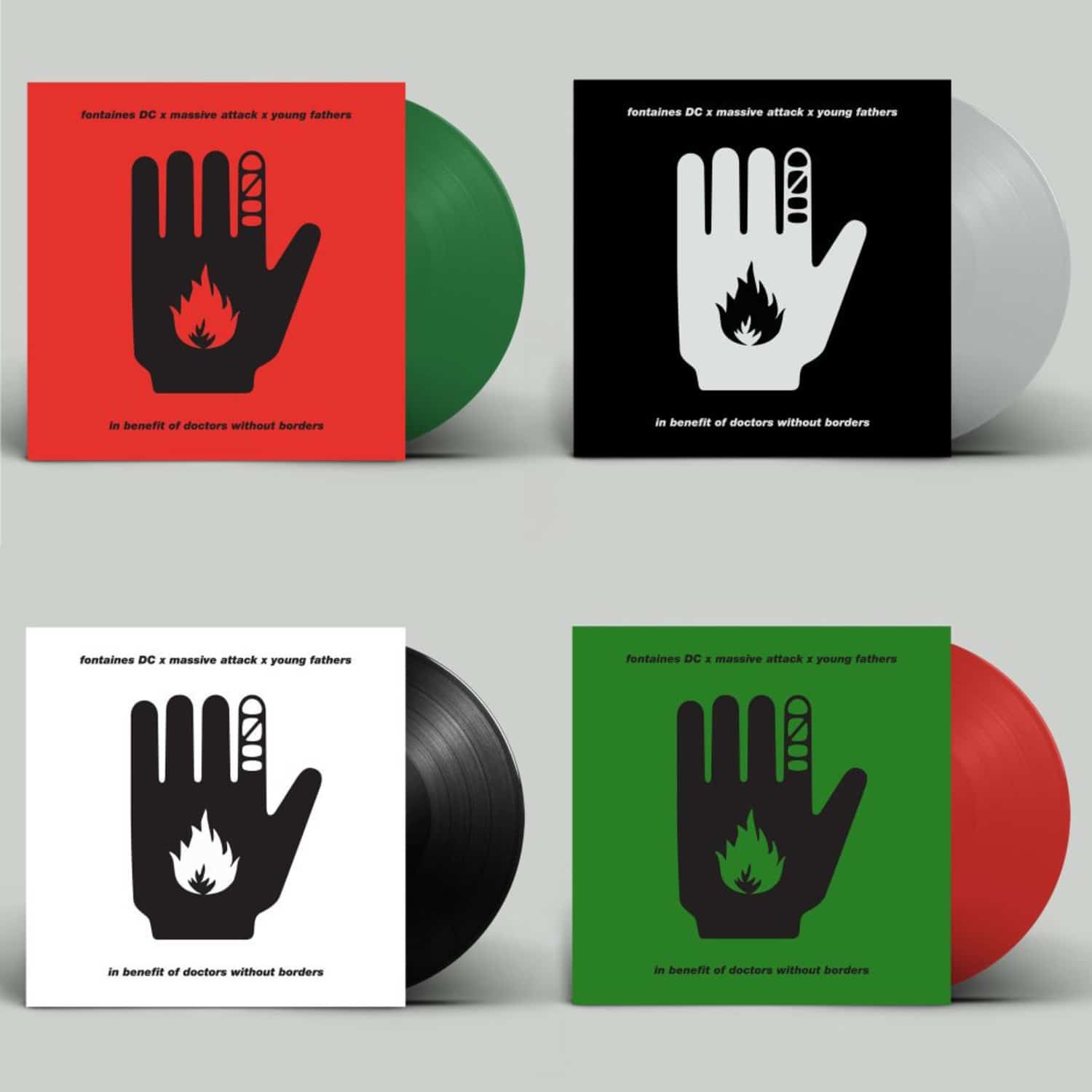 Fontaines DC, Massive Attack, Young Fathers - CEASEFIRE
