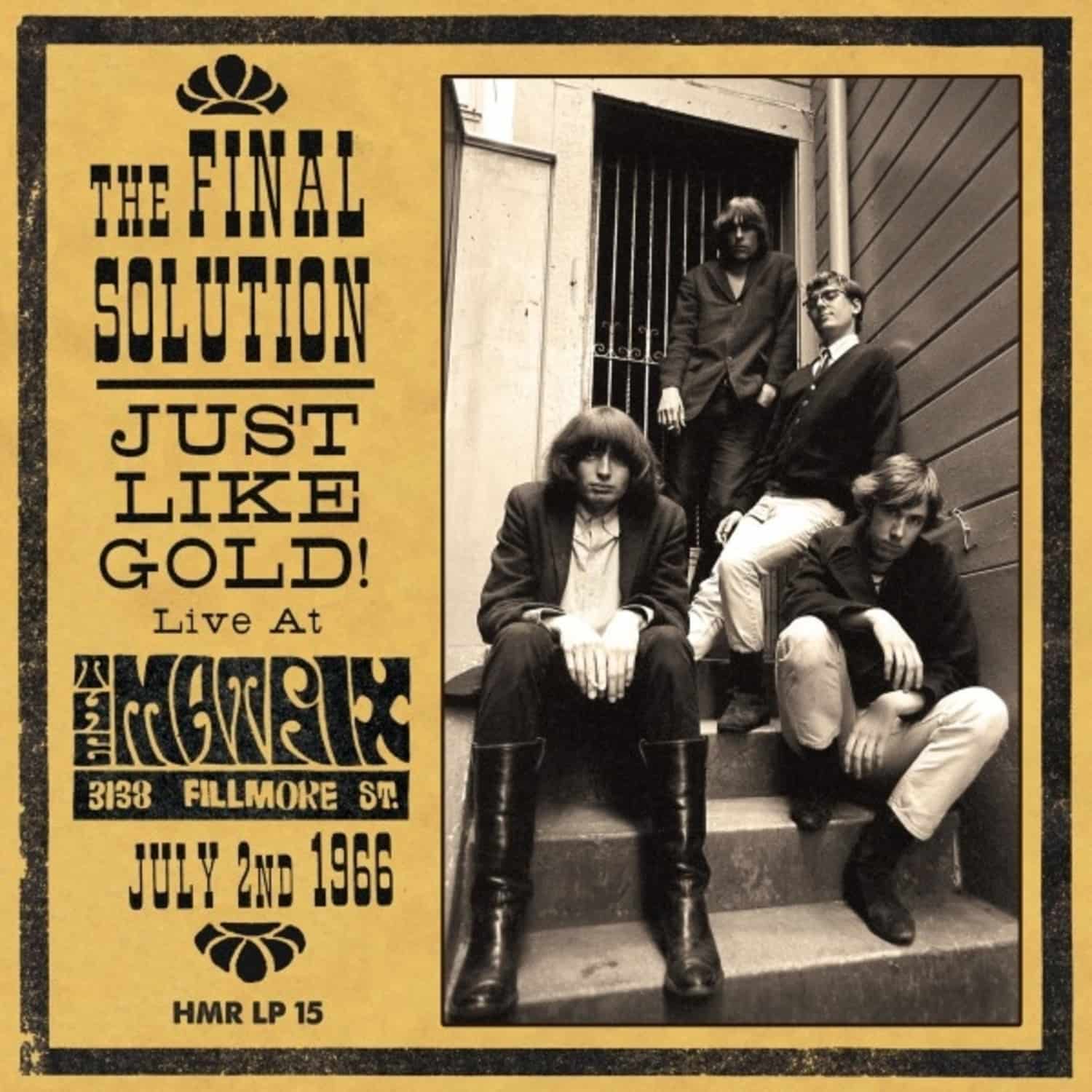 Final Solution - JUST LIKE GOLD: LIVE AT THE MATRIX 1966 