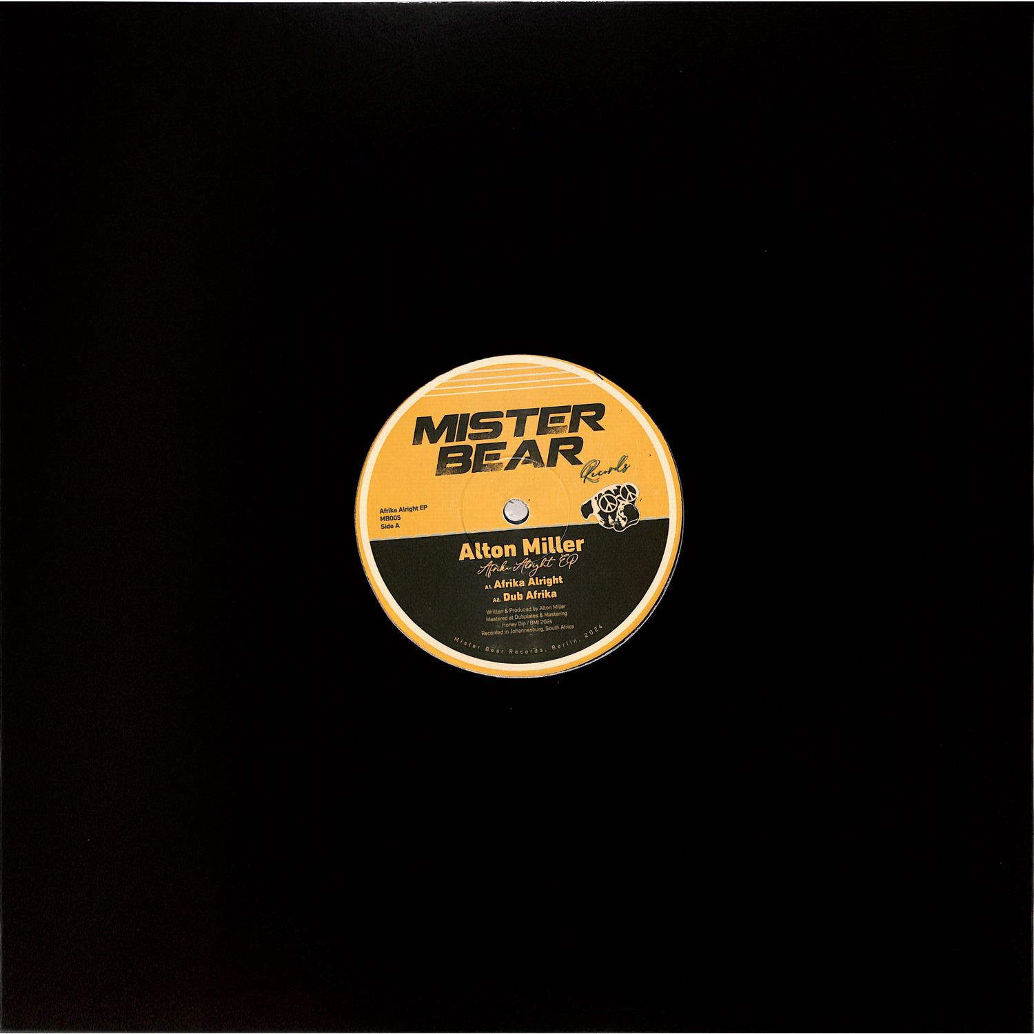 Alton Miller - AFRIKA ALRIGHT EP