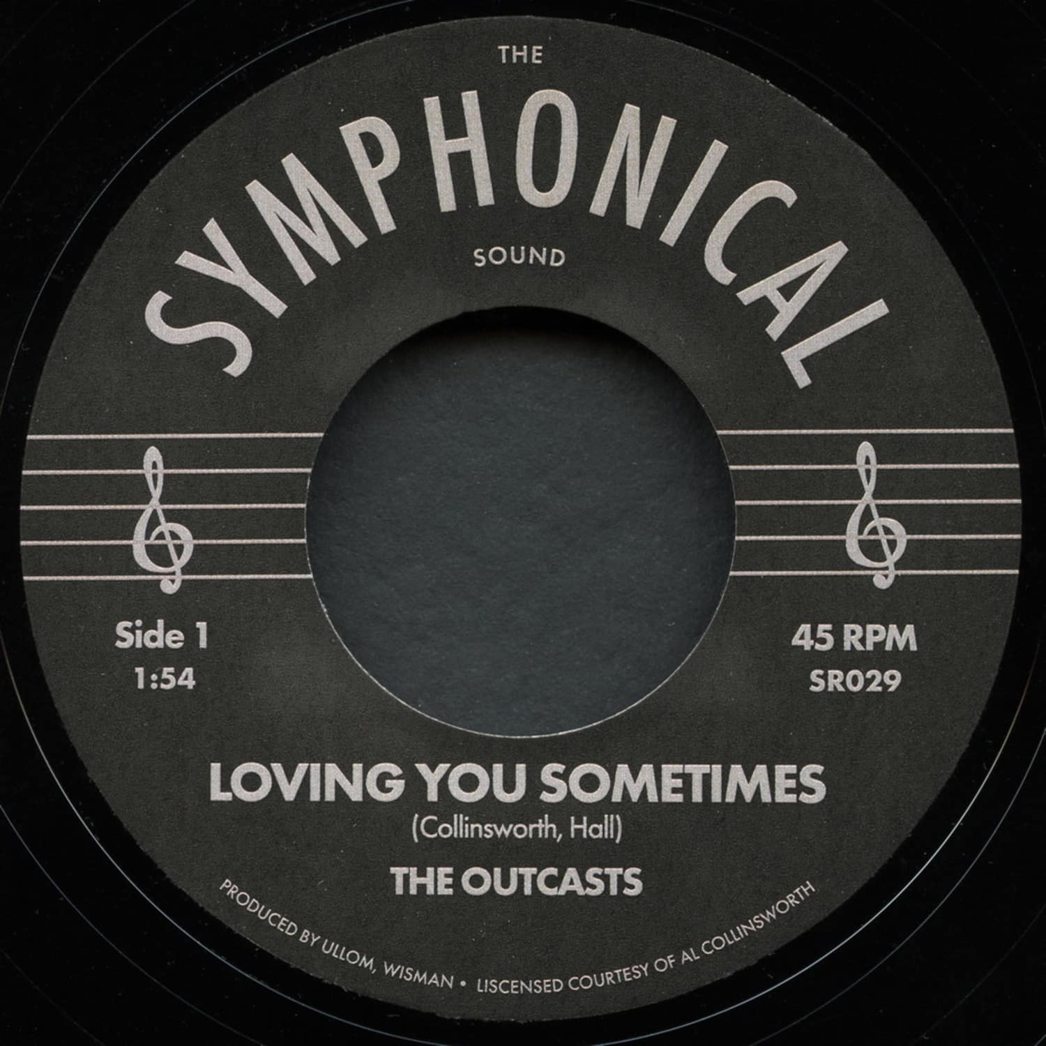 The Outcasts - LOVING YOU SOMETIMES / SHA-LA-LA 