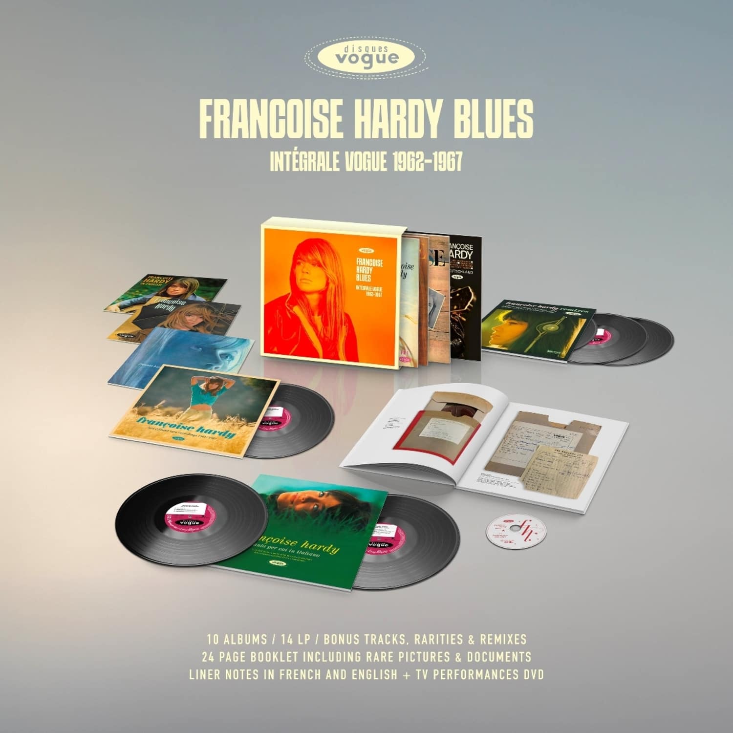 Franoise Hardy - FRANOISE HARDY BLUES : INTEGRALE VOGUE 1962-1967 