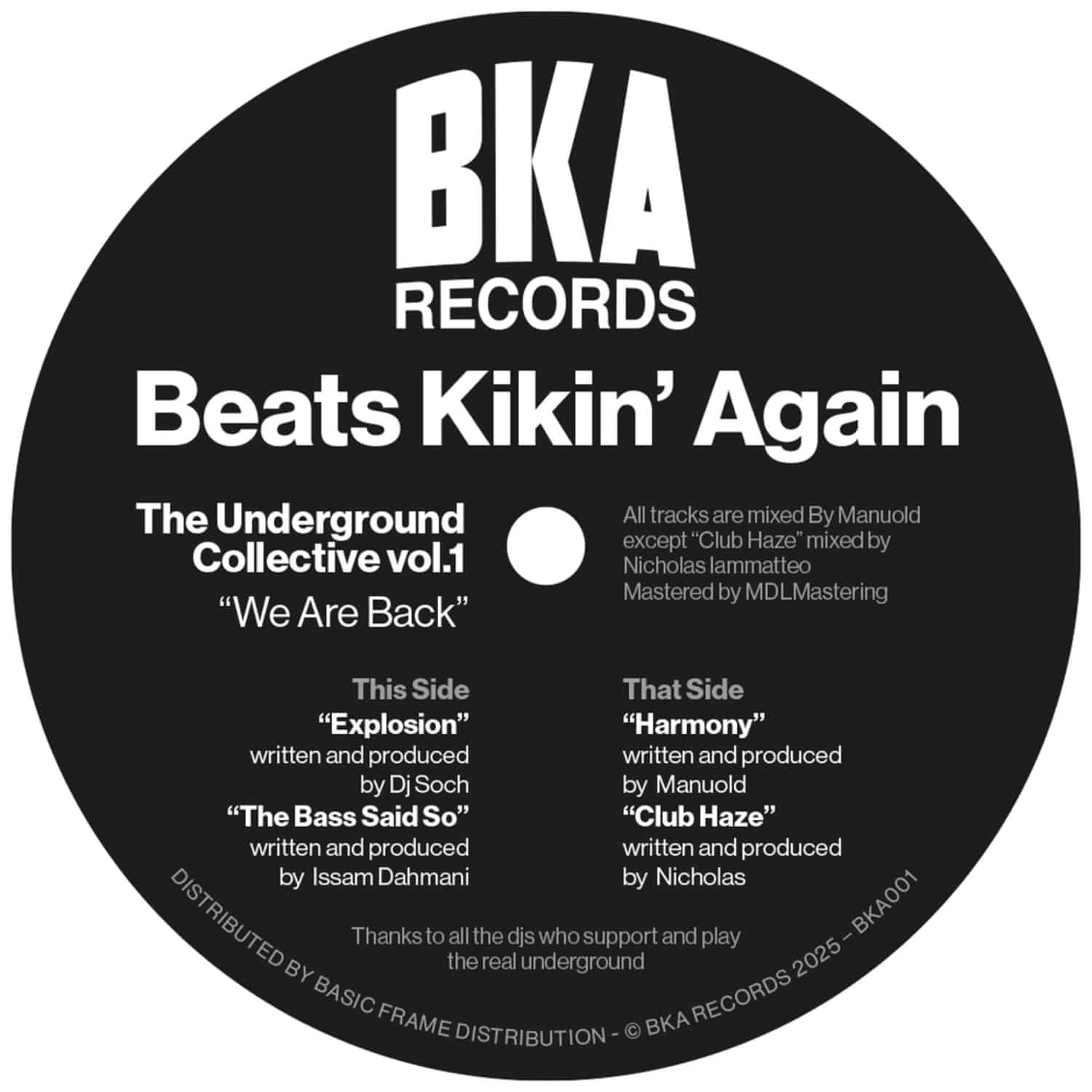 Various Artists - THE UNDERGROUND COLLECTIVE VOL.1