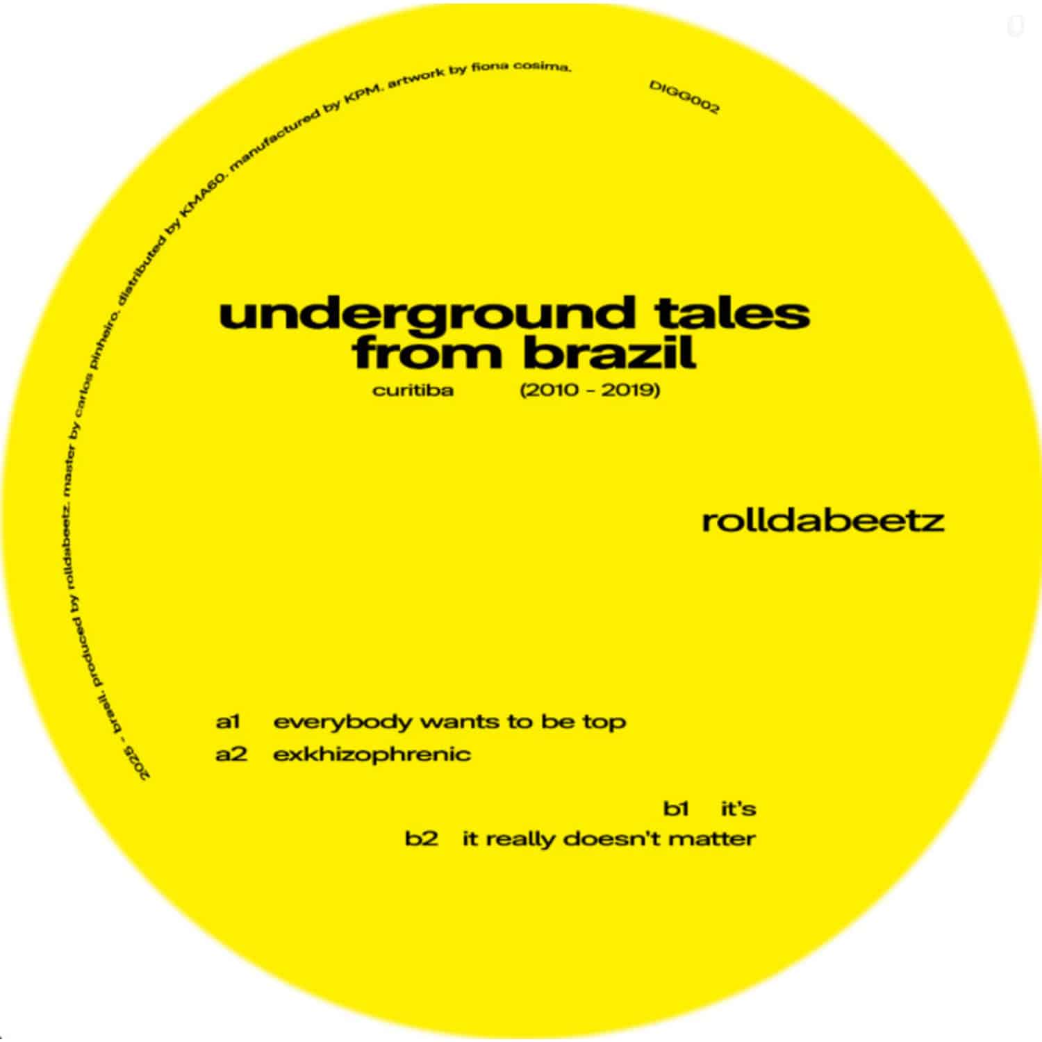 Rolldabeetz - UNDERGROUND TALES FROM BRAZIL 