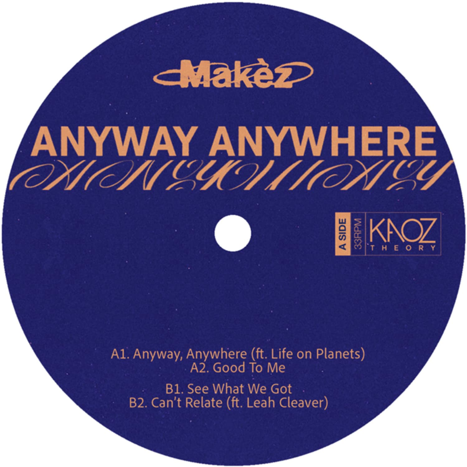 Makez - ANYWHERE, ANYWAY EP