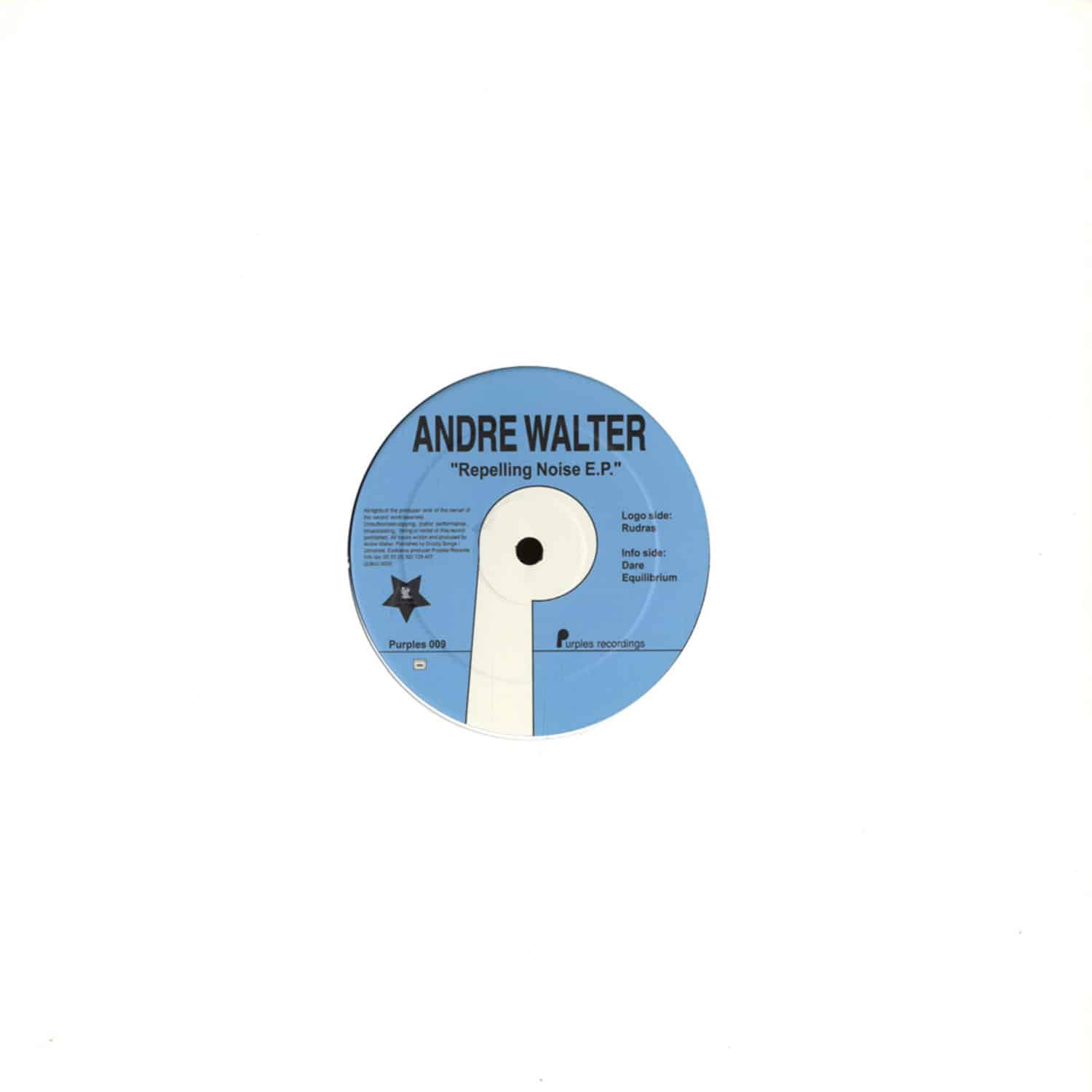 Andre Walter - REPELLING NOISE EP / RUDRAS