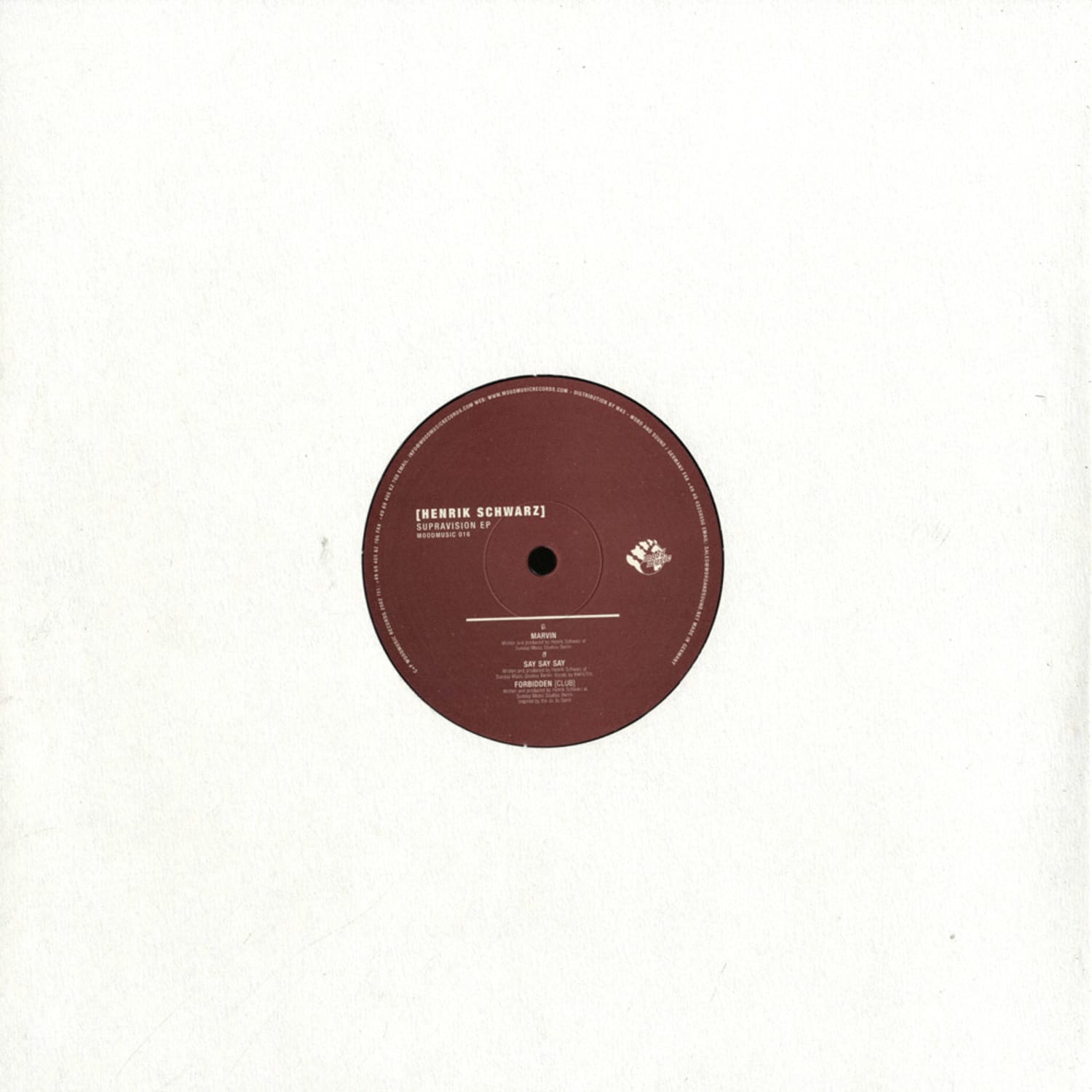 Henrik Schwarz - SUPRAVISION EP
