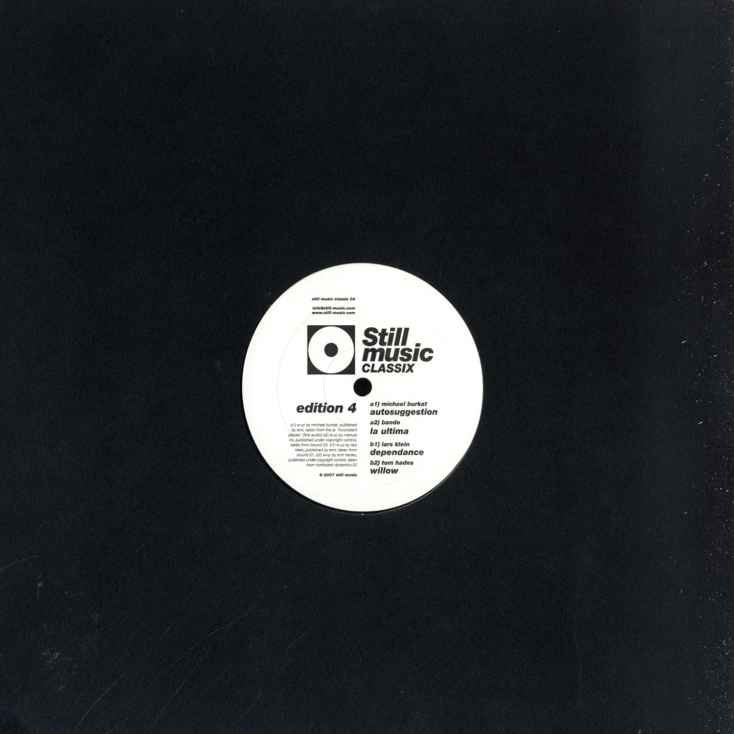 Various Artists - STILL MUSIC CLASSIX EDITION VOL 4