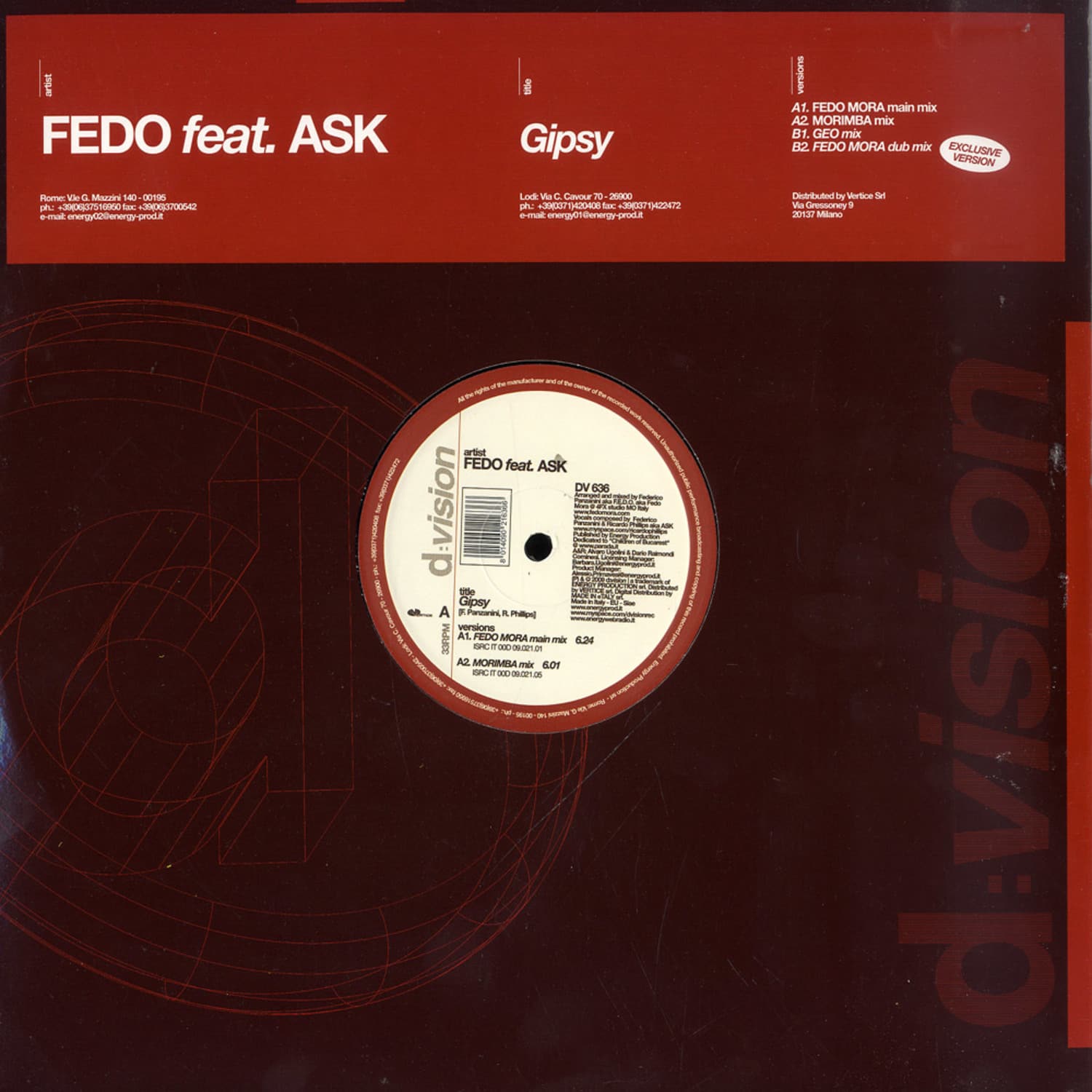 Fedo feat. Ask - GIPSY