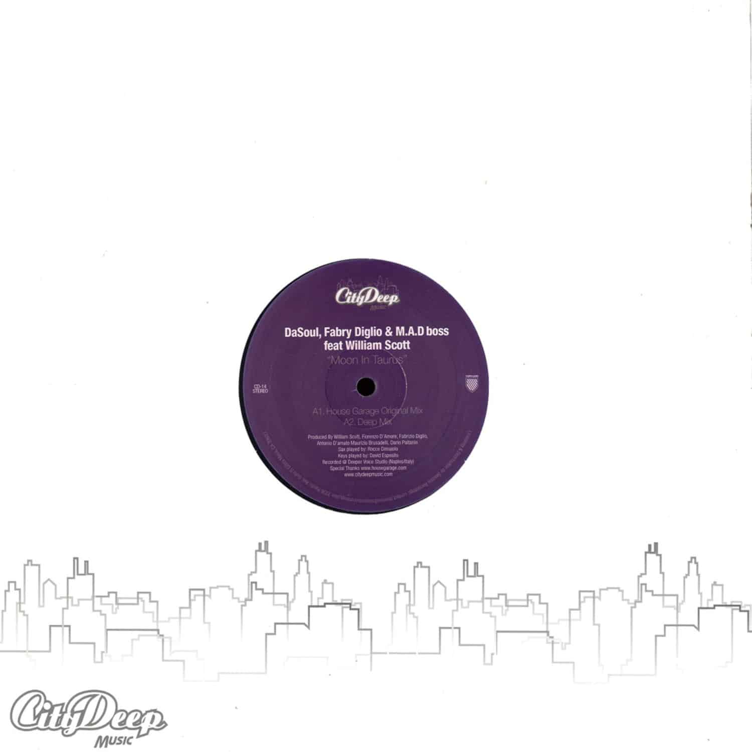 Da Soul, Fabry Diglio & Mad Boss - MOON IN TAURUS