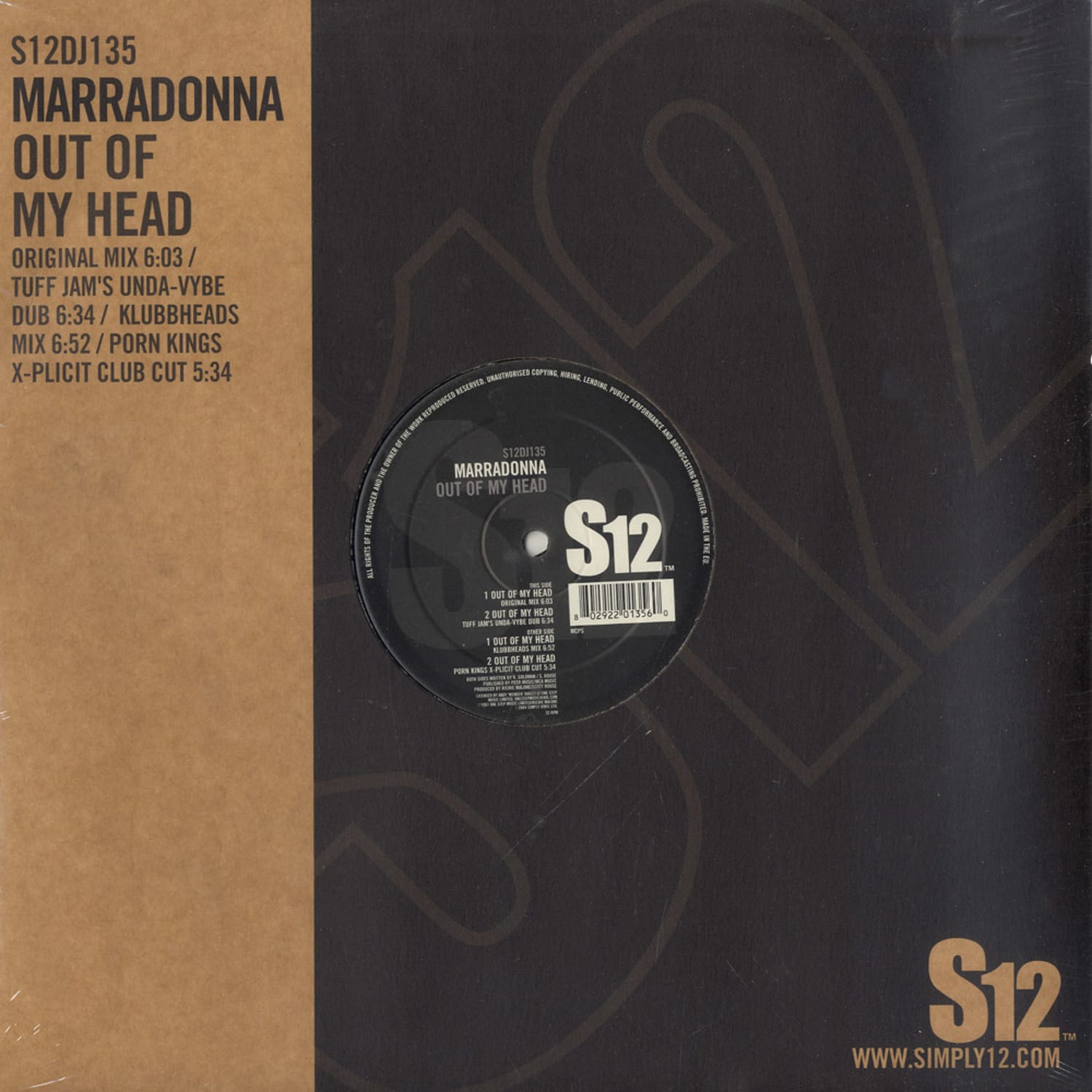Marradonna - OUT OF MY HEAD