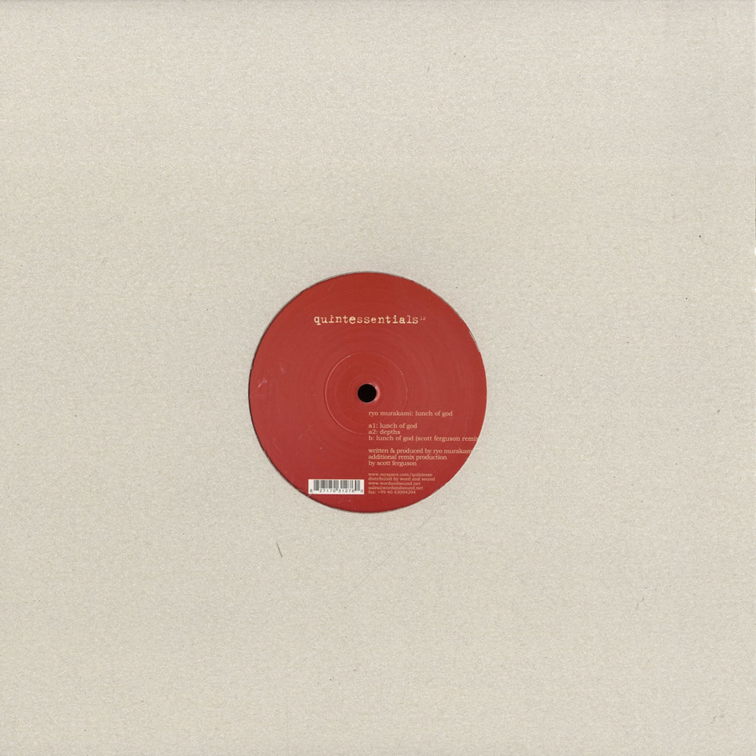 Ryo Murakami - LUNCH OF GOD