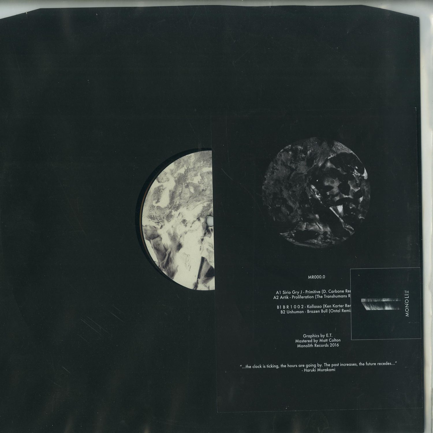 Various Artists - MONOLITH RECORDS 000 