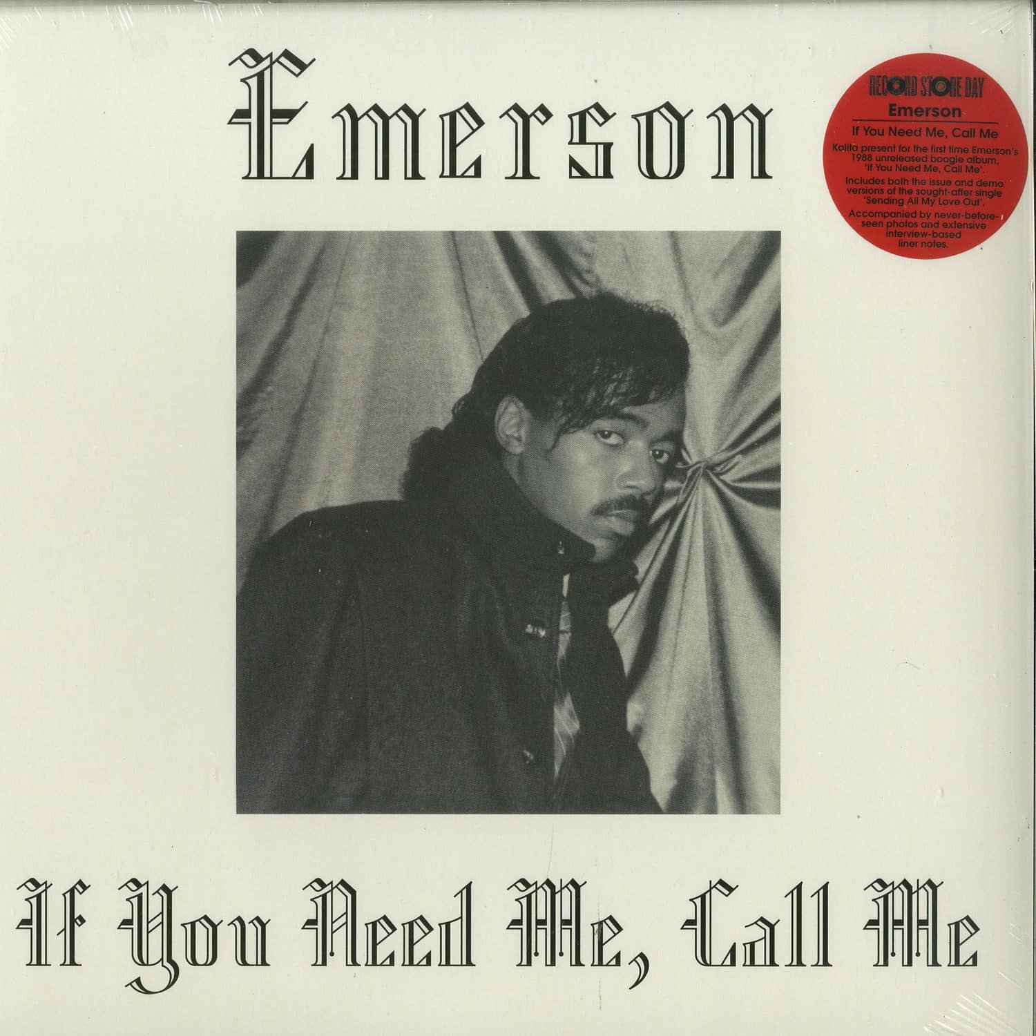 Emerson - IF YOU NEED ME, CALL ME 