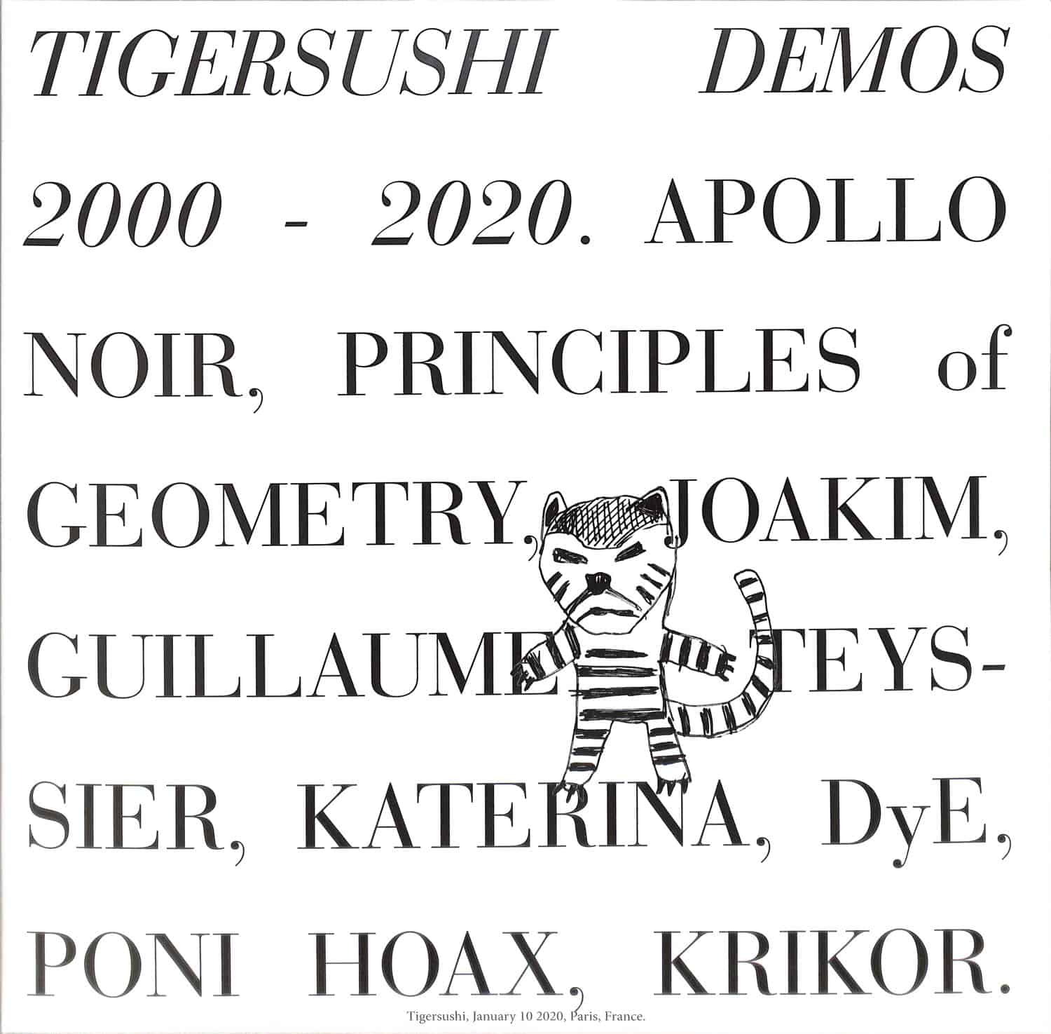 Various Artists - TIGERSUSHI DEMOS 2000-2020 
