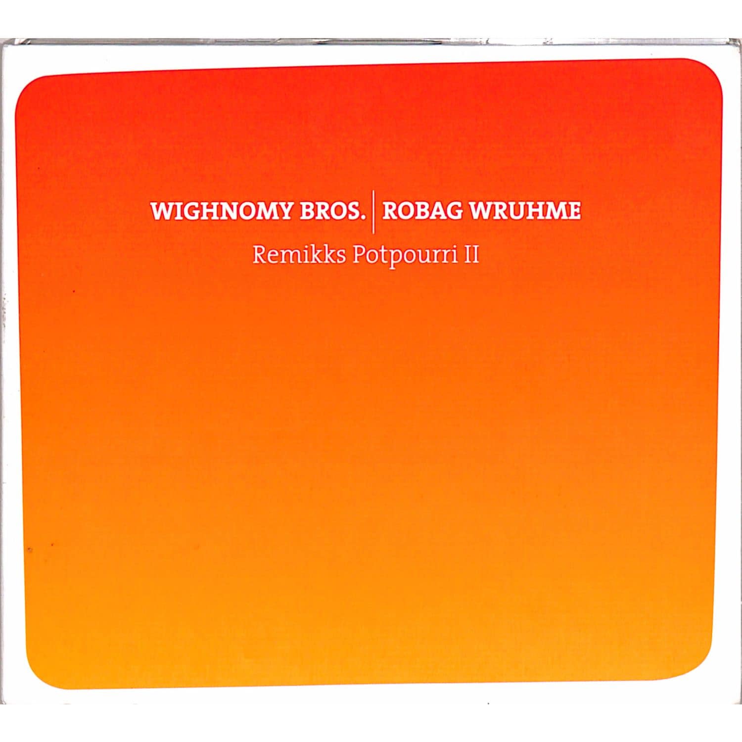 Various Artists/ Robag Wruhme - REMIX POTPOURRI II 