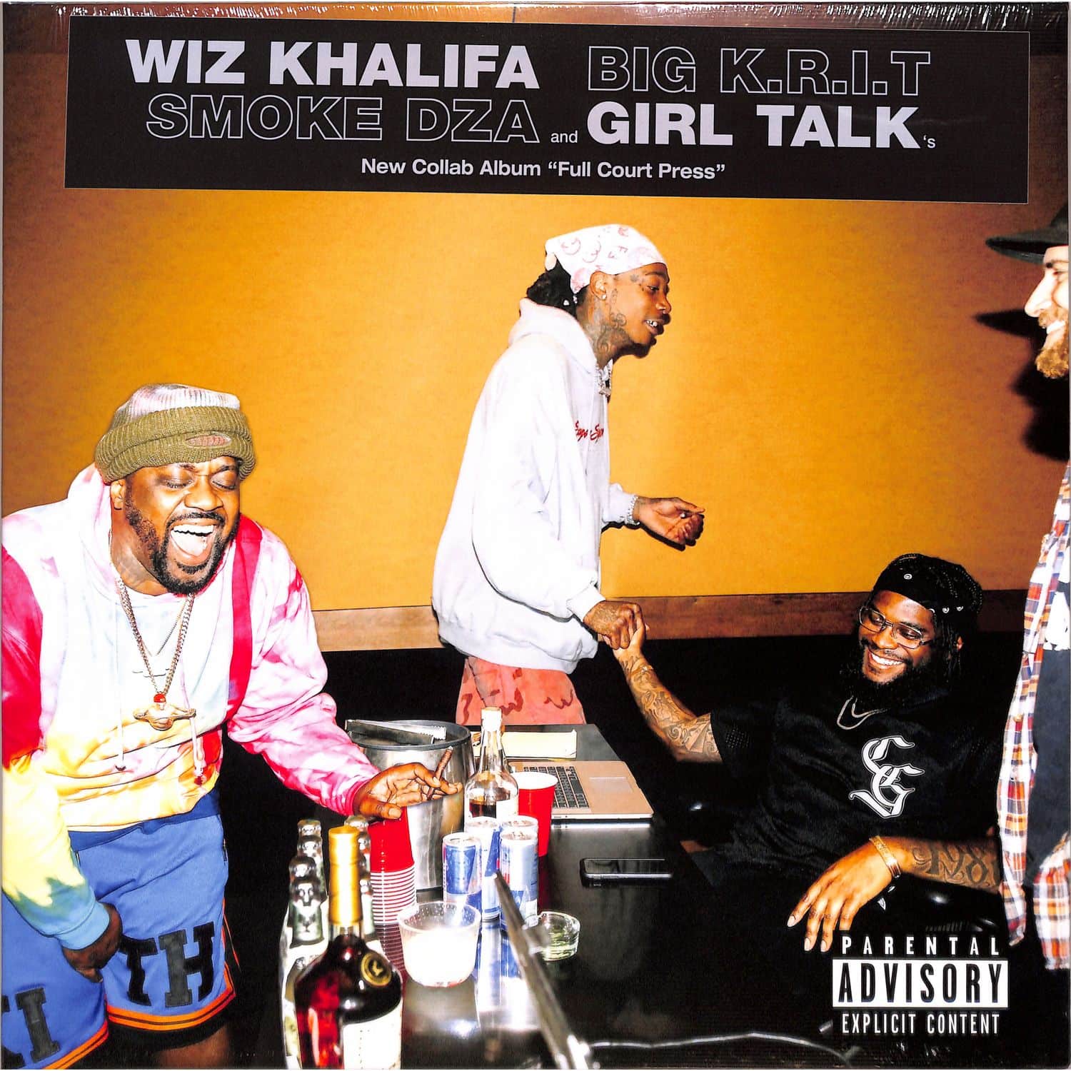 Wiz Khalifa / Big K.R.I.T. / Smoke DZA / Girl Talk - FULL COURT PRESS 