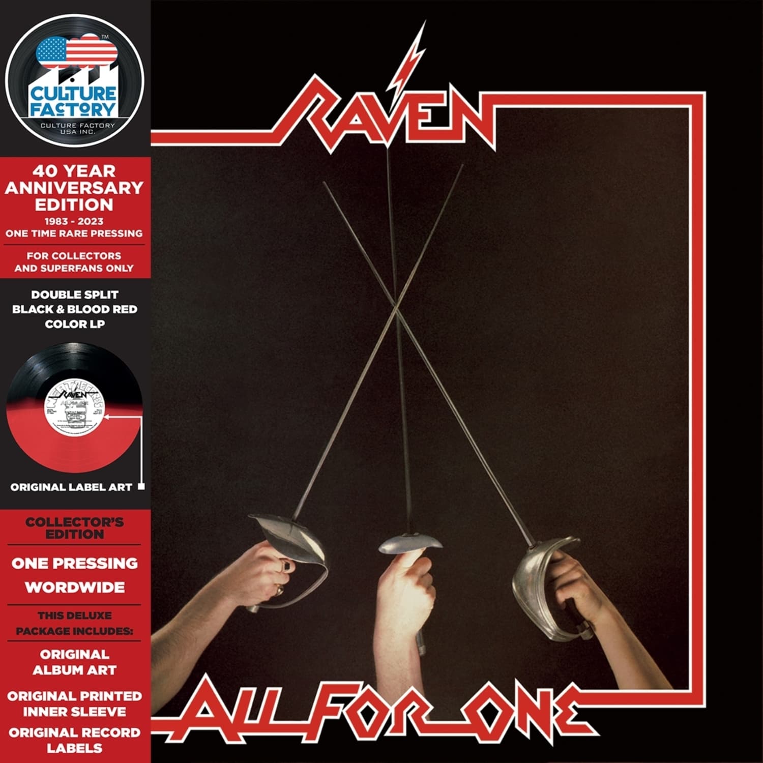Raven - ALL FOR ONE 