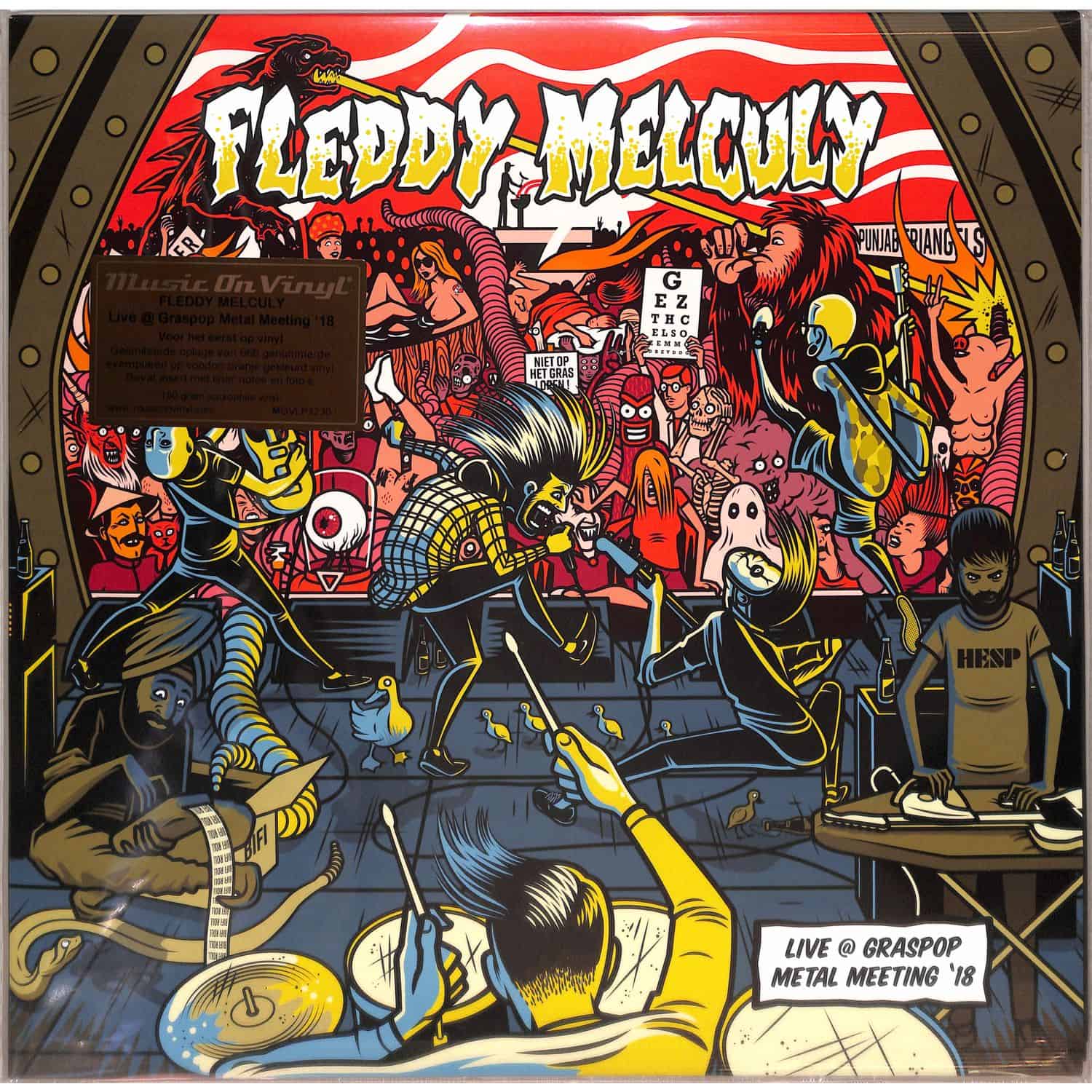 Fleddy Melculy - LIVE @ GRASPOP METAL MEETING 18 