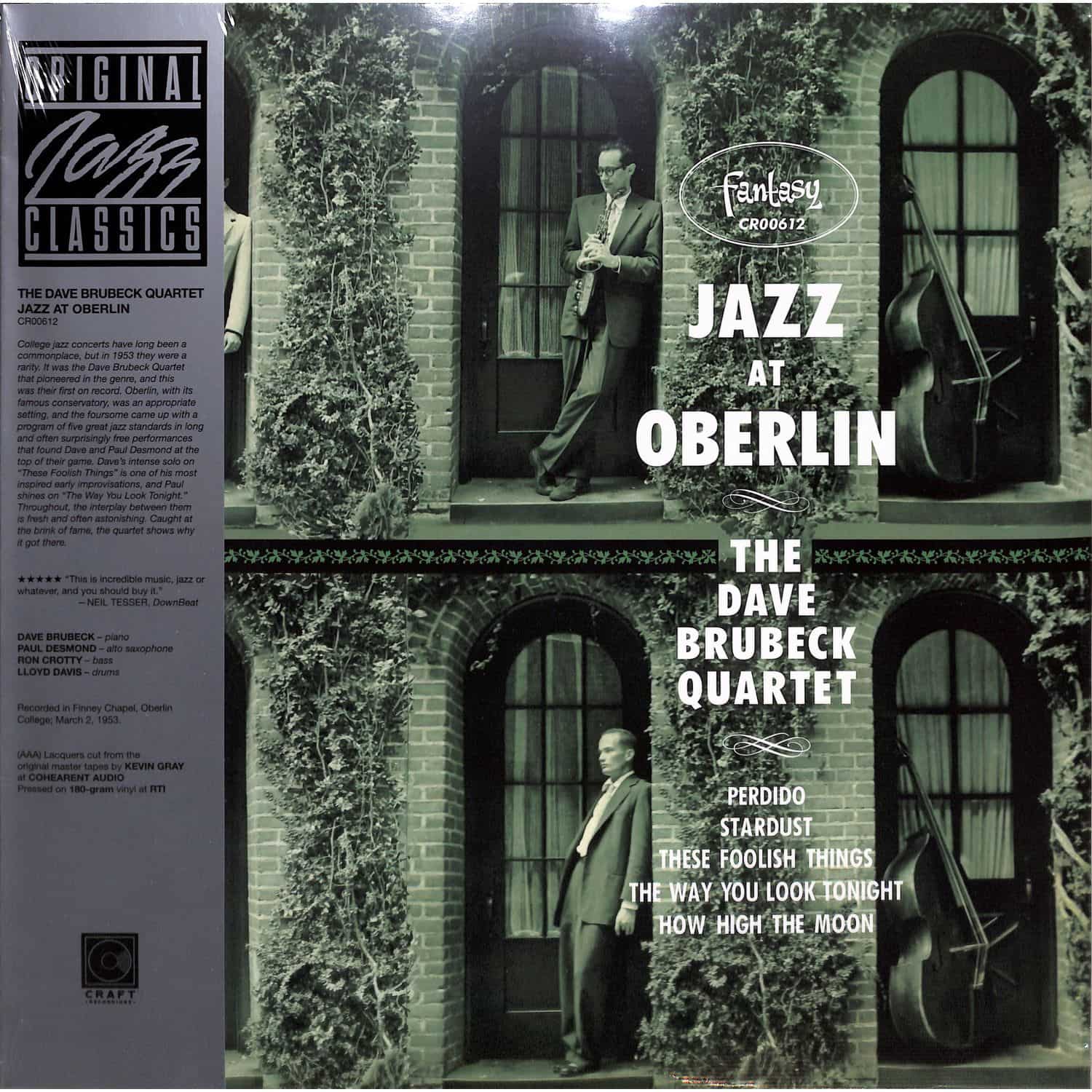 The Dave Brubeck Quartet - JAZZ AT OBERLIN 