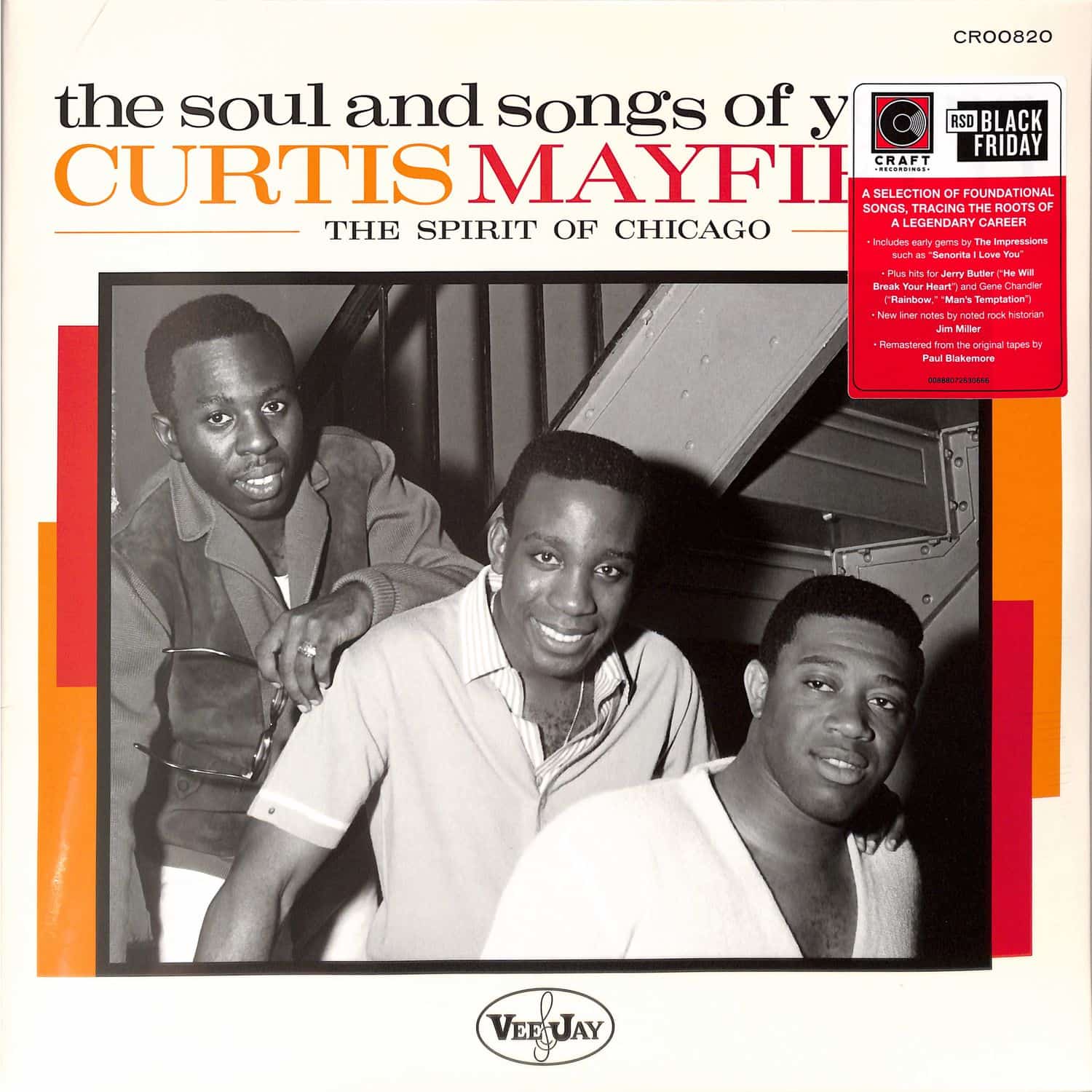 Various Artists - THE SOUL AND SONGS OF YOUNG CURTIS MAYFIELD 