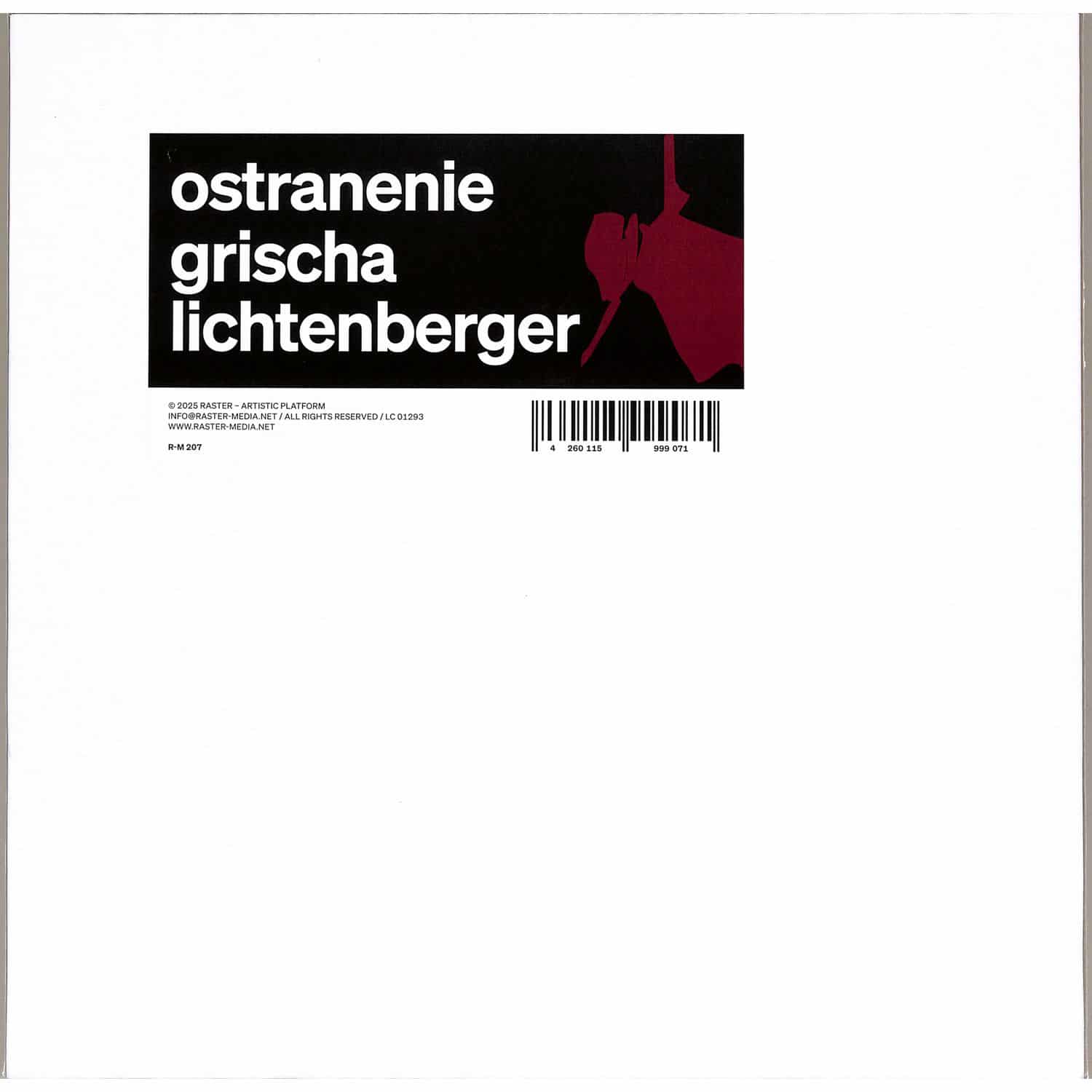 Grischa Lichtenberger - OSTRANENIE 