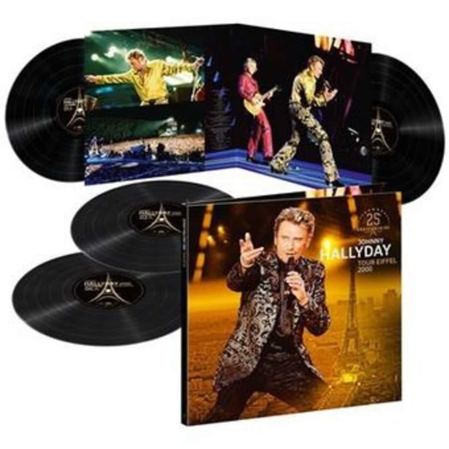 Johnny Hallyday - LIVE TOUR EIFFEL 2000 - 25EME ANNIVERSAIRE 