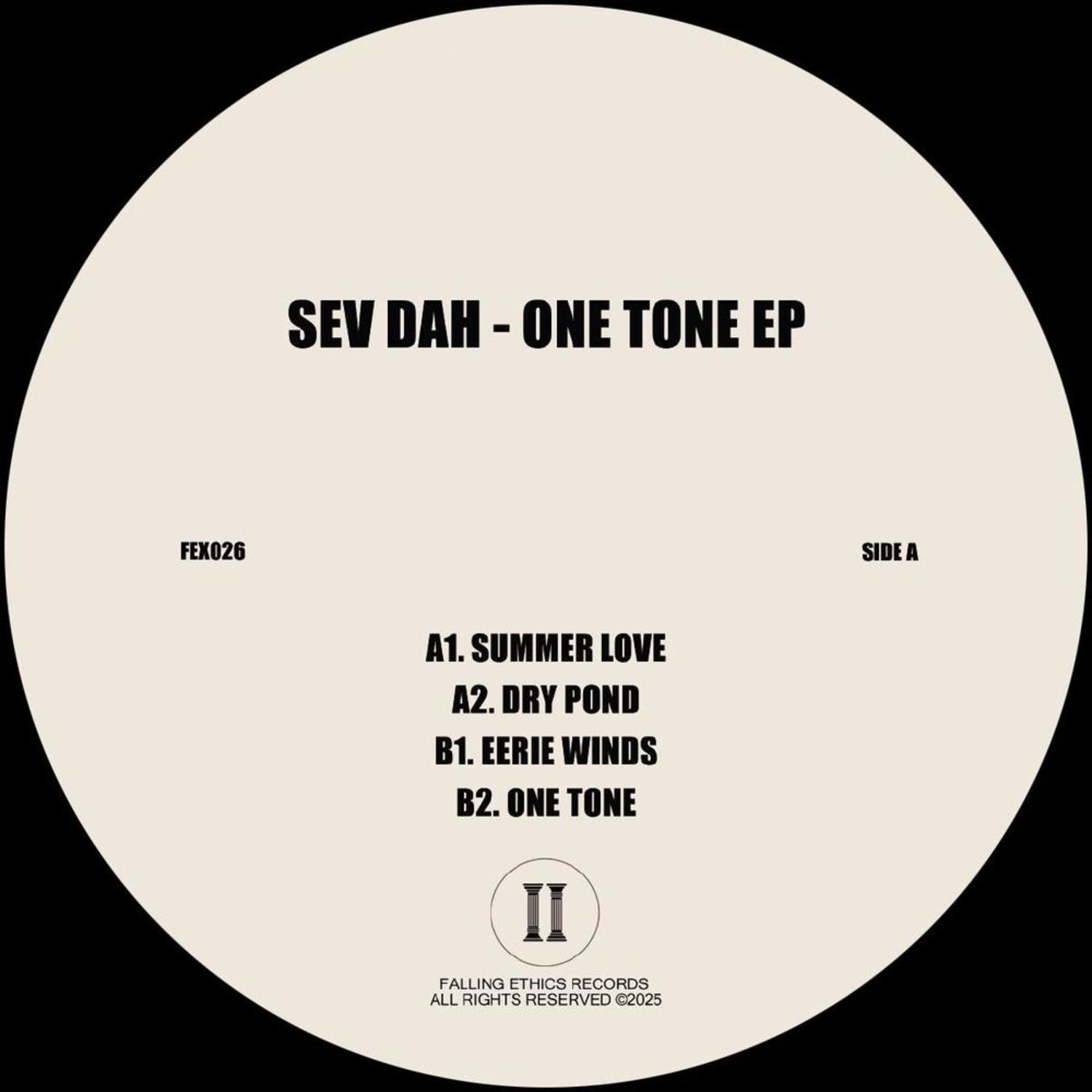 Sev Dah - ONE TONE EP