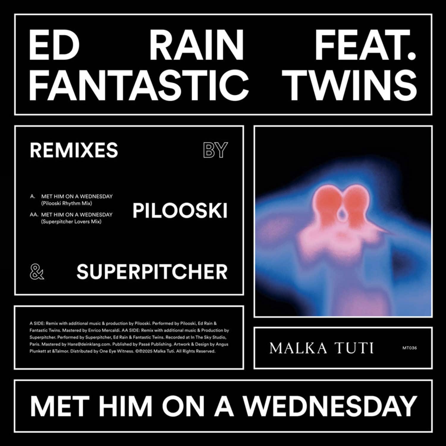 Ed Rain - MET HIM ON A WEDNESDAY REMIXES