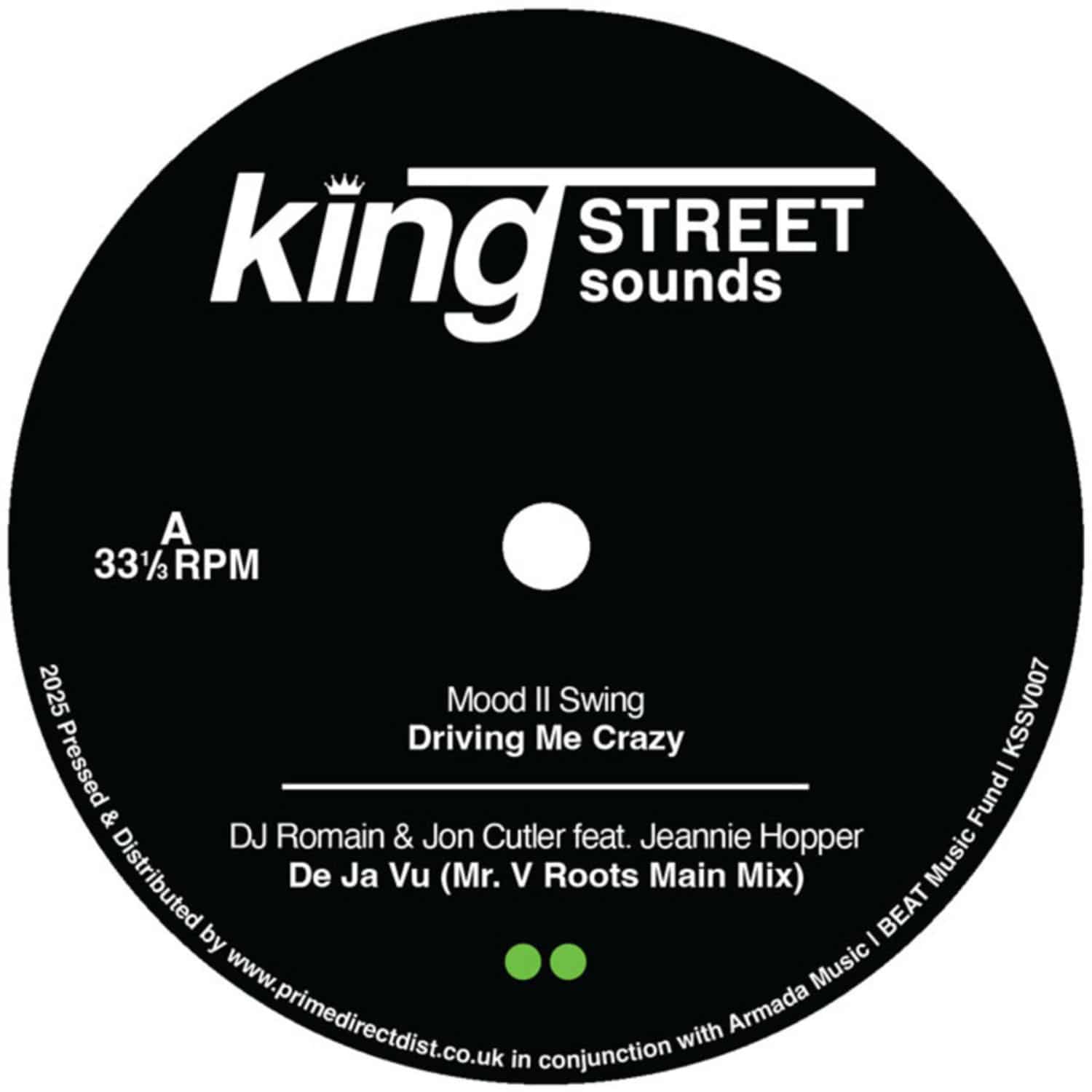 Mood II Swing / DJ Romain & Jon Cutler / Studio Apartment / Loop Trick - KING STREET SOUNDS SAMPLER VOL. 5