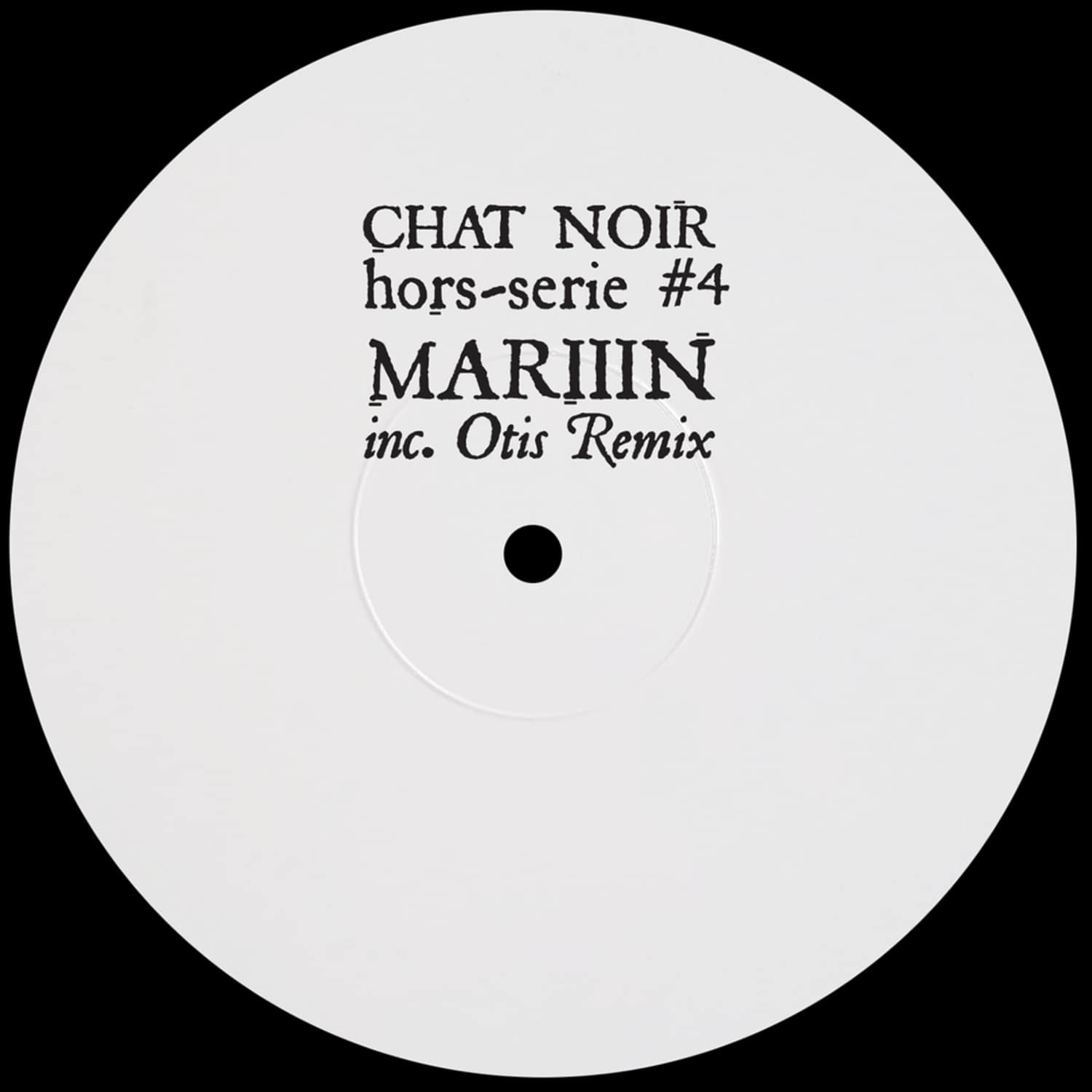 Mariiin - CHAT NOIR HORS-SERIE #4
