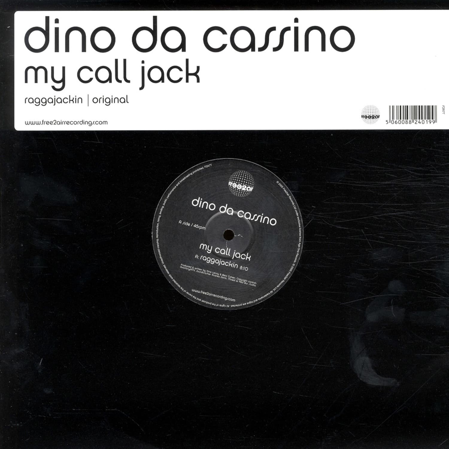 Dino da Cassino - MY CALL JACK