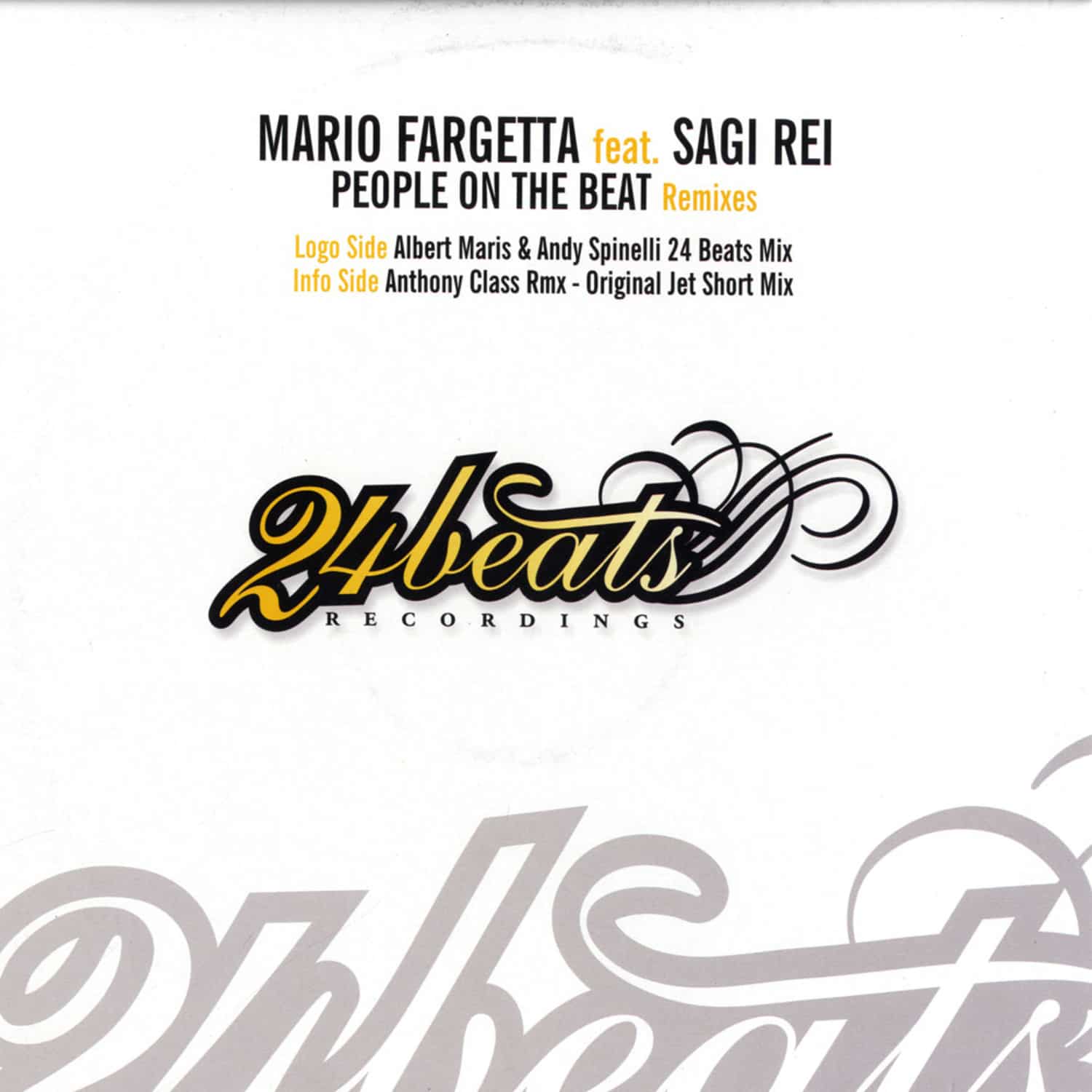 Mario Fargetta feat. Sagi Rei - PEOPLE ON THE BEAT
