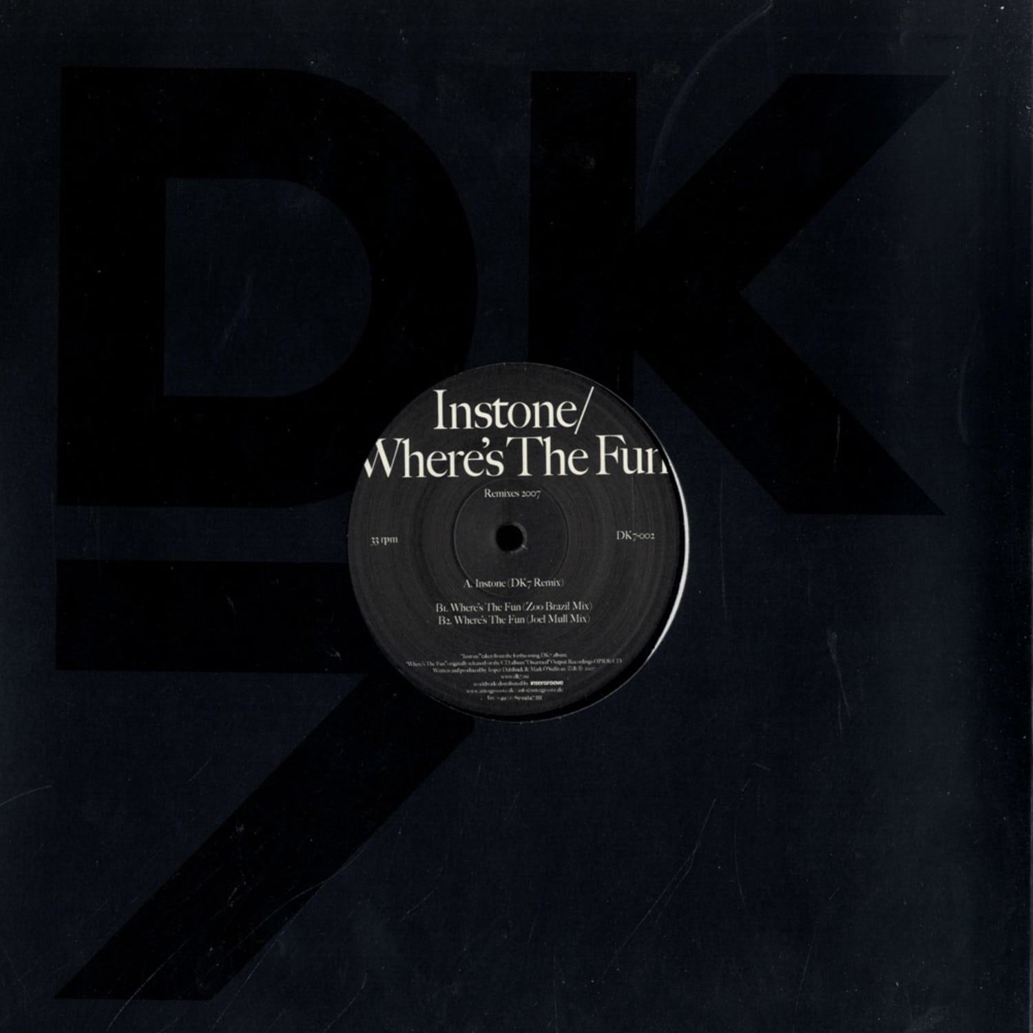 DK7 - INSTONE / WHERES THE FUNK