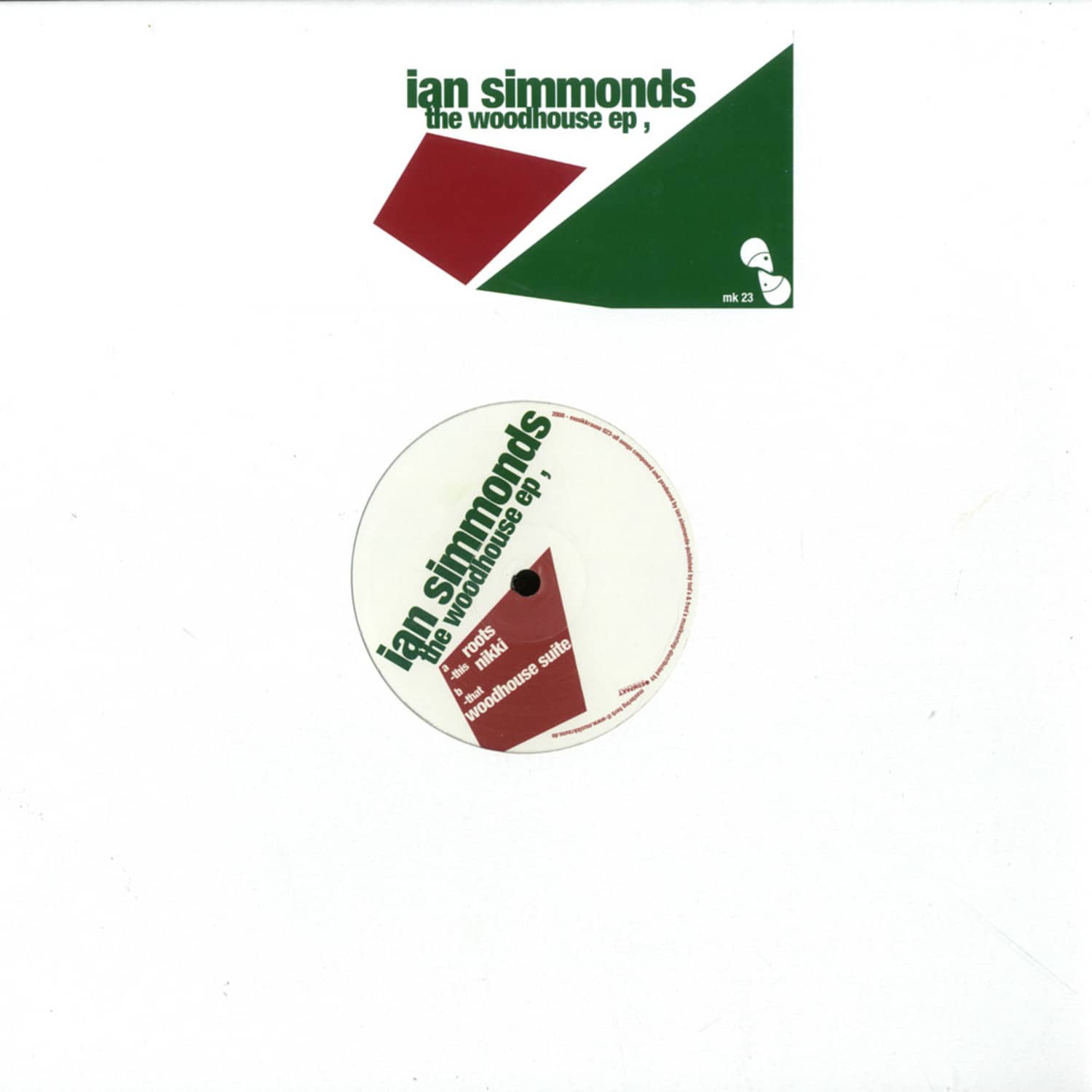 Ian Simmonds - THE WOODHOUSE EP