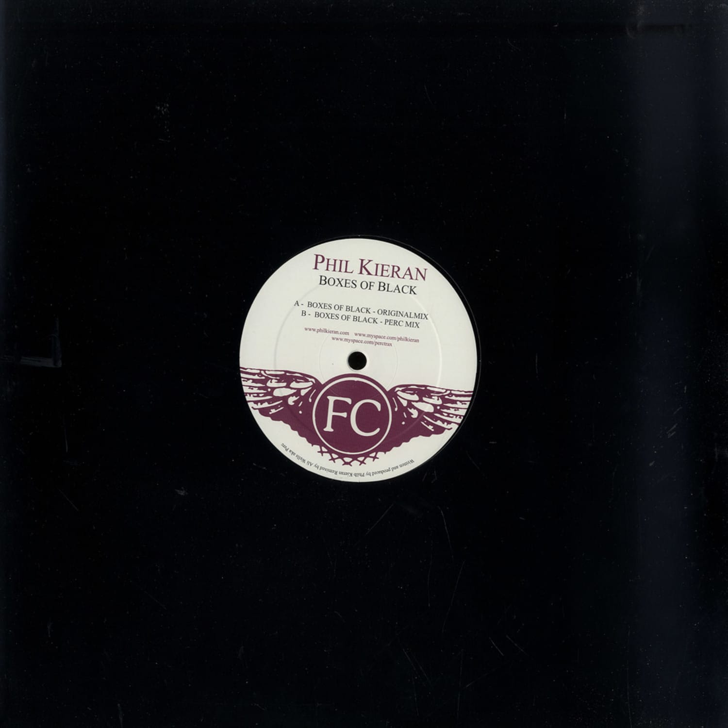 Phil Kieran - BOXES OF BLACK