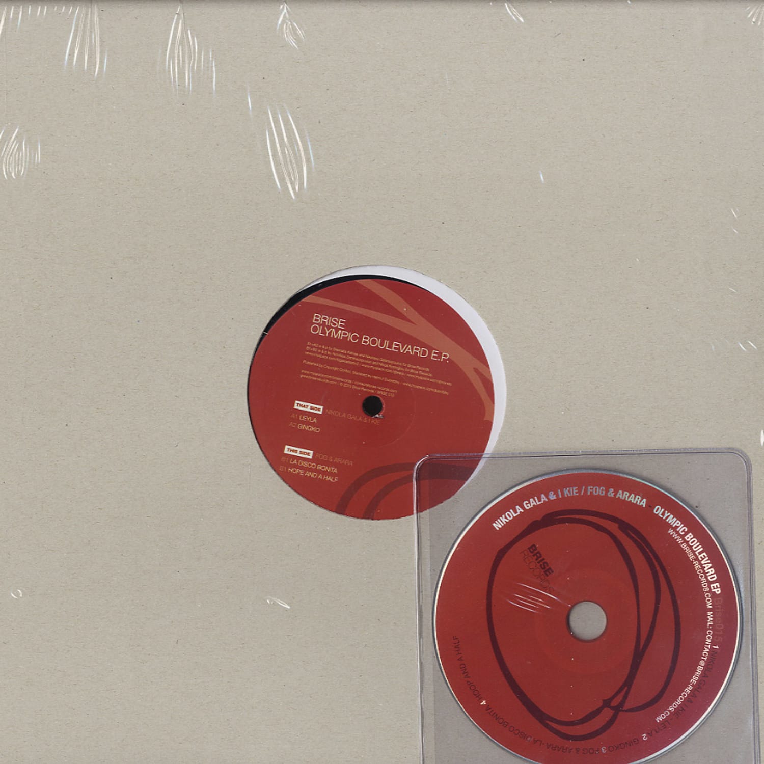 Nikola Gala & I Kie / Fog & Arara - OLYMPIC BOULEVARD EP