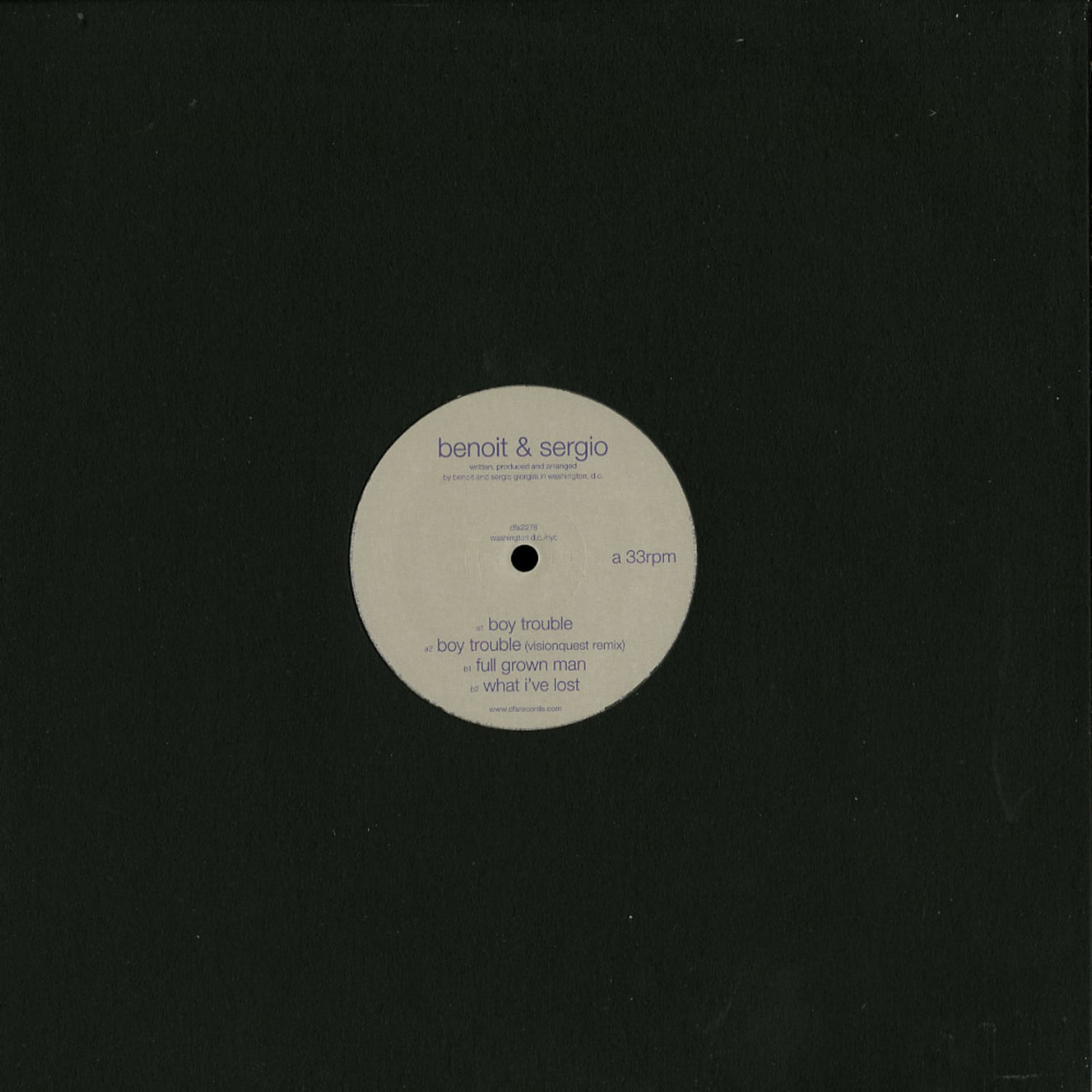 Benoit & Sergio - BOY TROUBLE